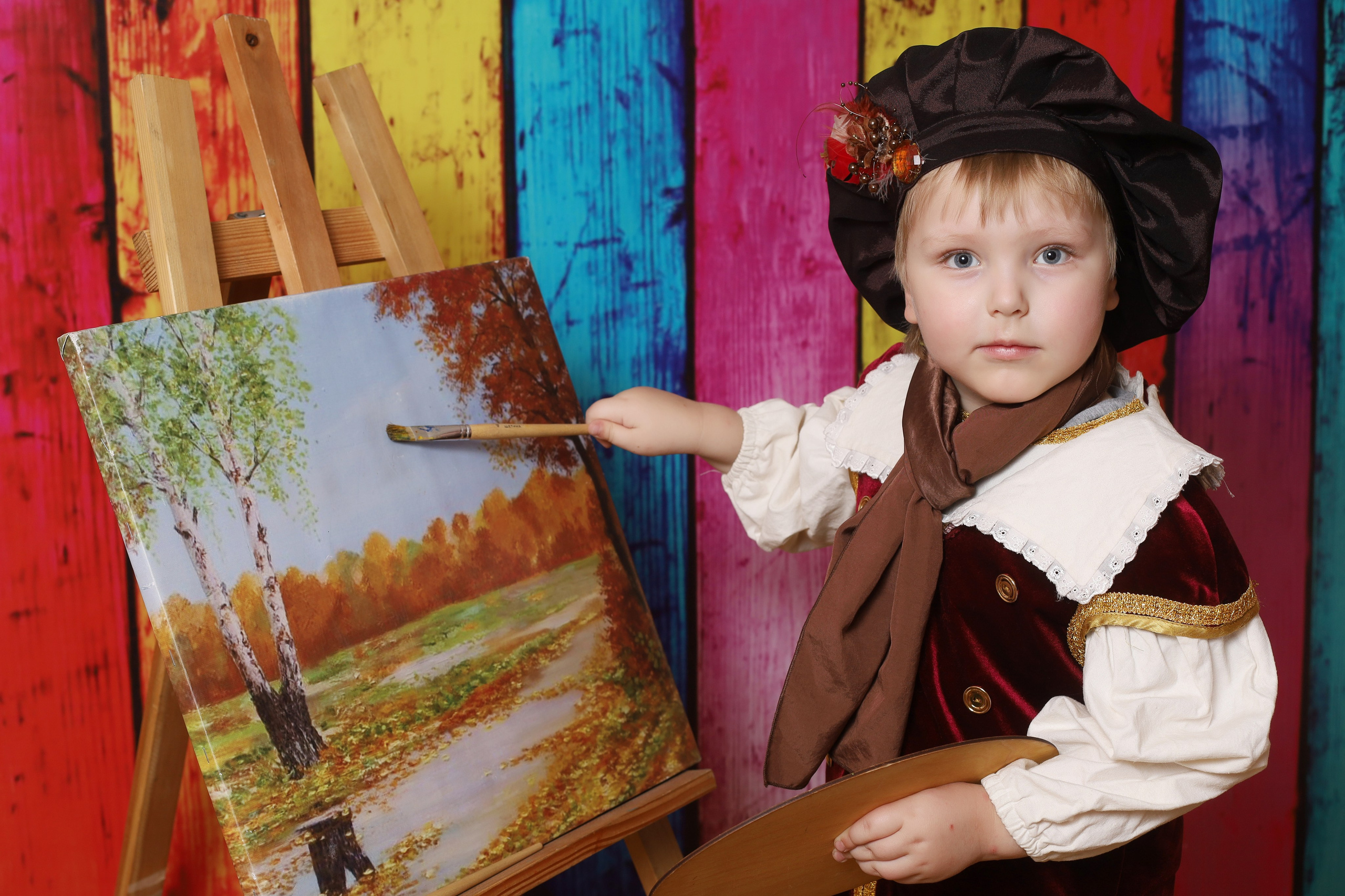 Художник. Детская выездная фотостудия