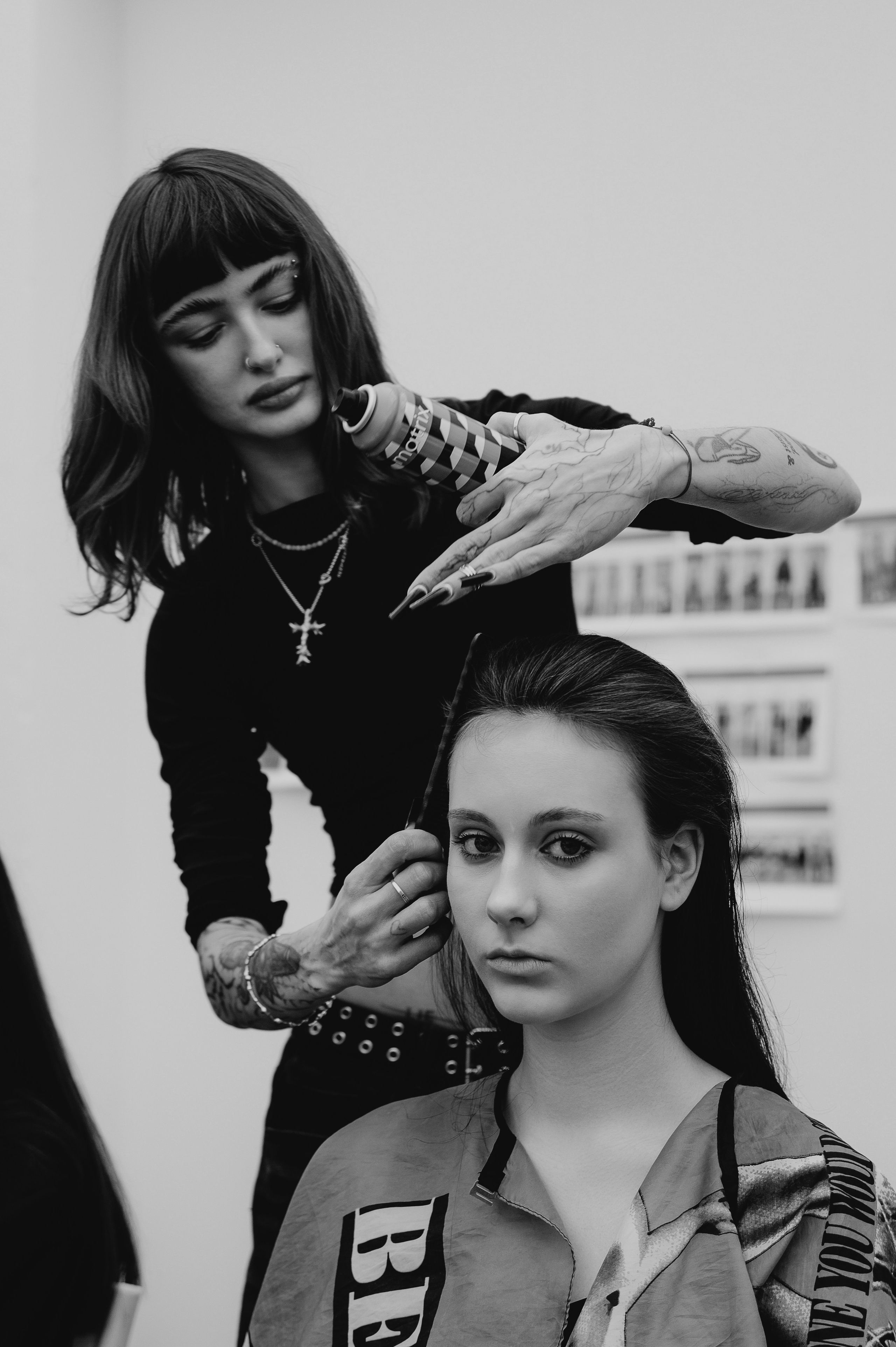 Бекстейдж показа «Новые Имена» собака.ru|ДЛТ. Портретный и репортажный фотограф в Санкт-Петербурге