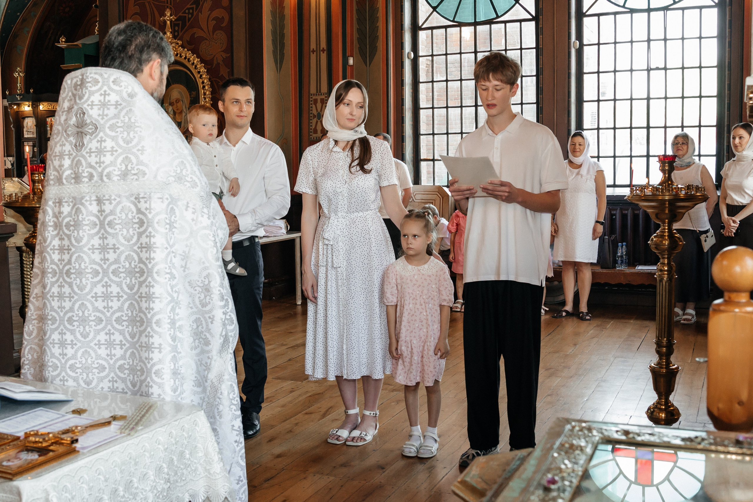 Крещение София и Сережа. Фотограф Краснодар
