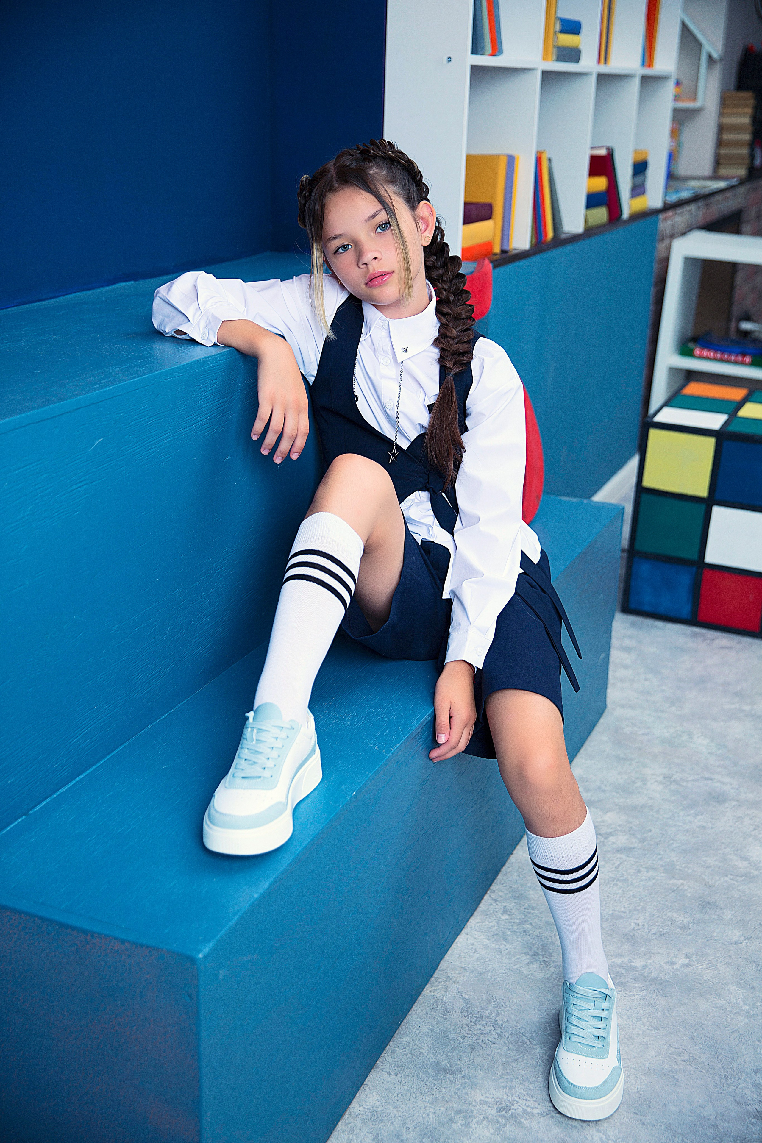 Индивидуальные фотосессии школьников. Детский школьный фотограф в Кемерово Зиновьева Екатерина