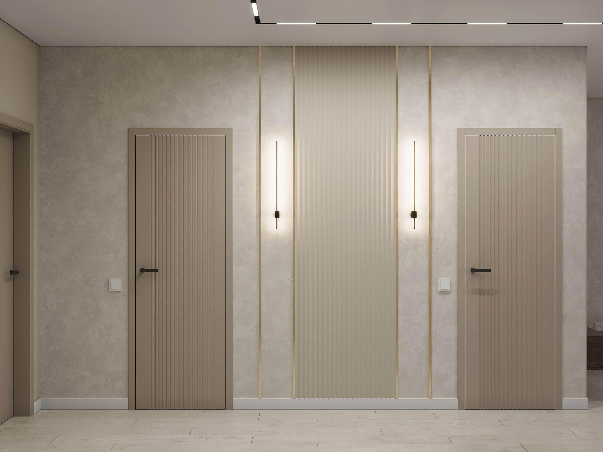 Прихожая-холл. 3D-дизайнер Кристина Пуляевская