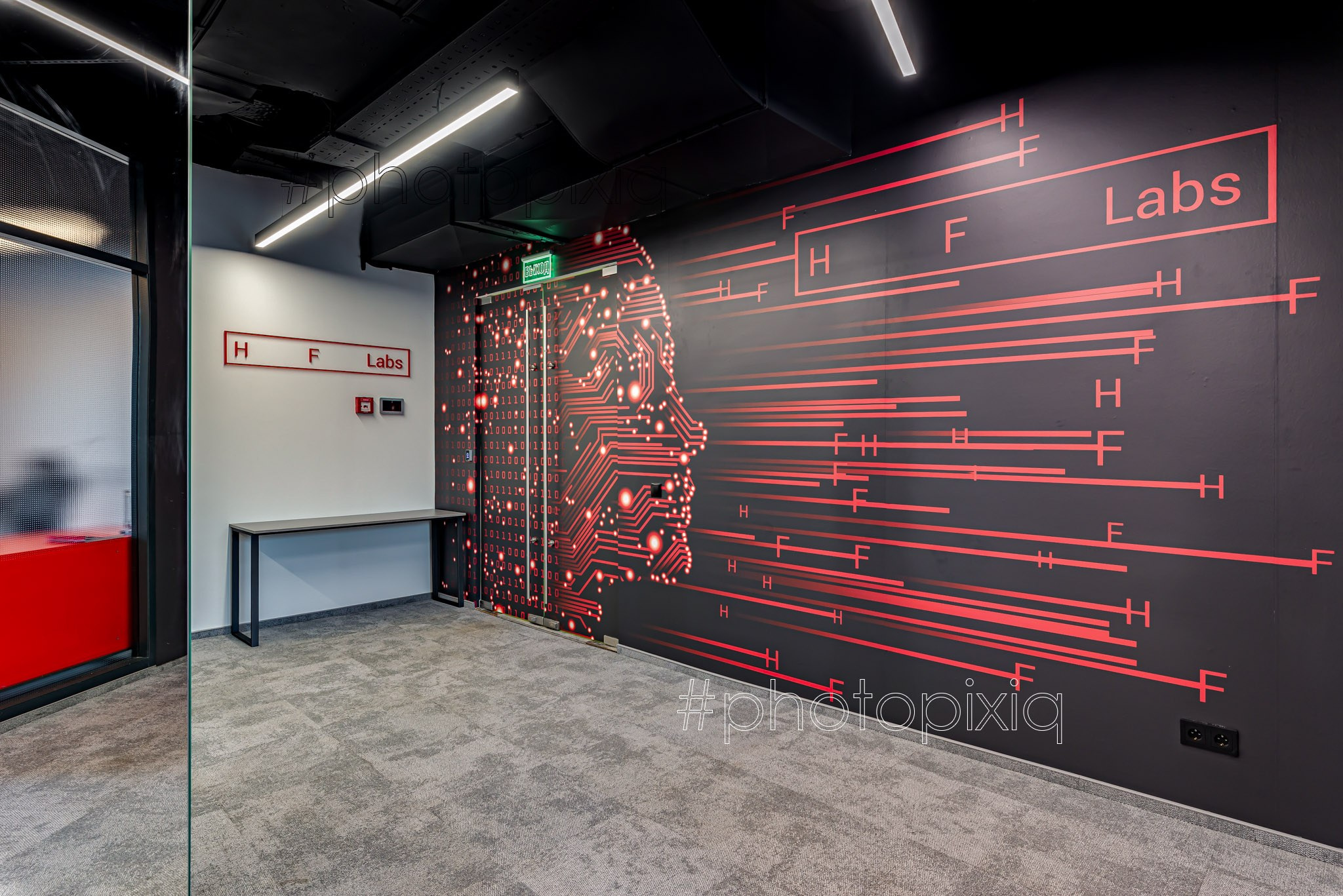 Интерьерная съёмка офиса компании HFLabs для сайта. Интерьерная съёмка и виртуальные туры — Интерьерный фотограф Кузнецов Сергей (photopixiq)