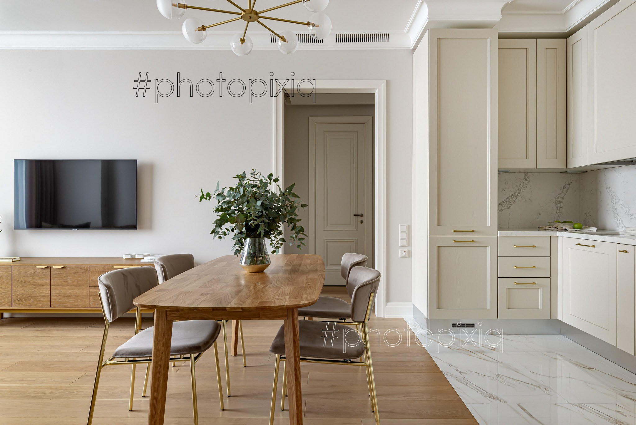 Интерьерная съёмка квартиры в ЖК НЕБО. Интерьерная съёмка и виртуальные туры — Интерьерный фотограф Кузнецов Сергей (photopixiq)