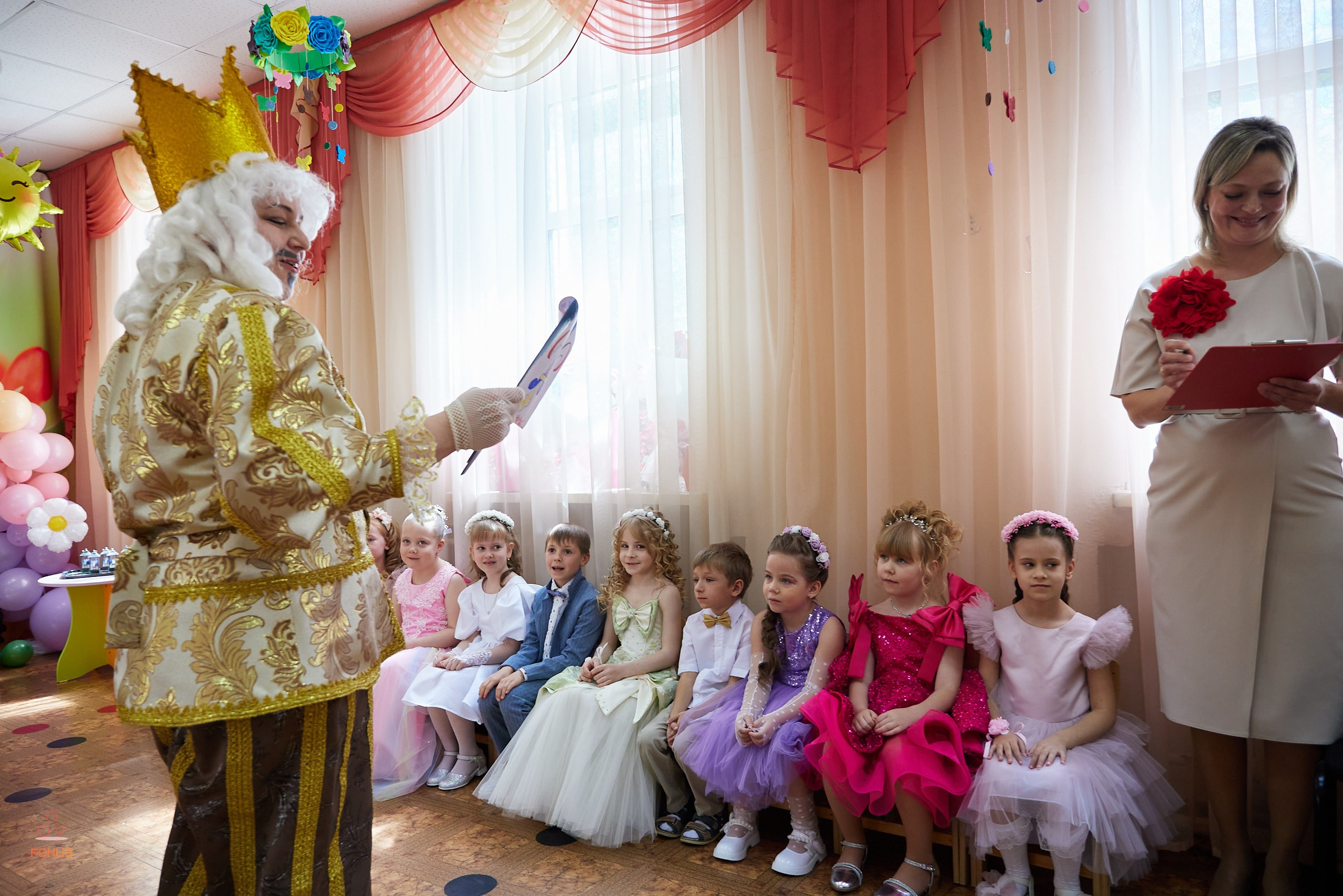 Выпускной детский сад. Спортивный фотограф Некрасов Денис