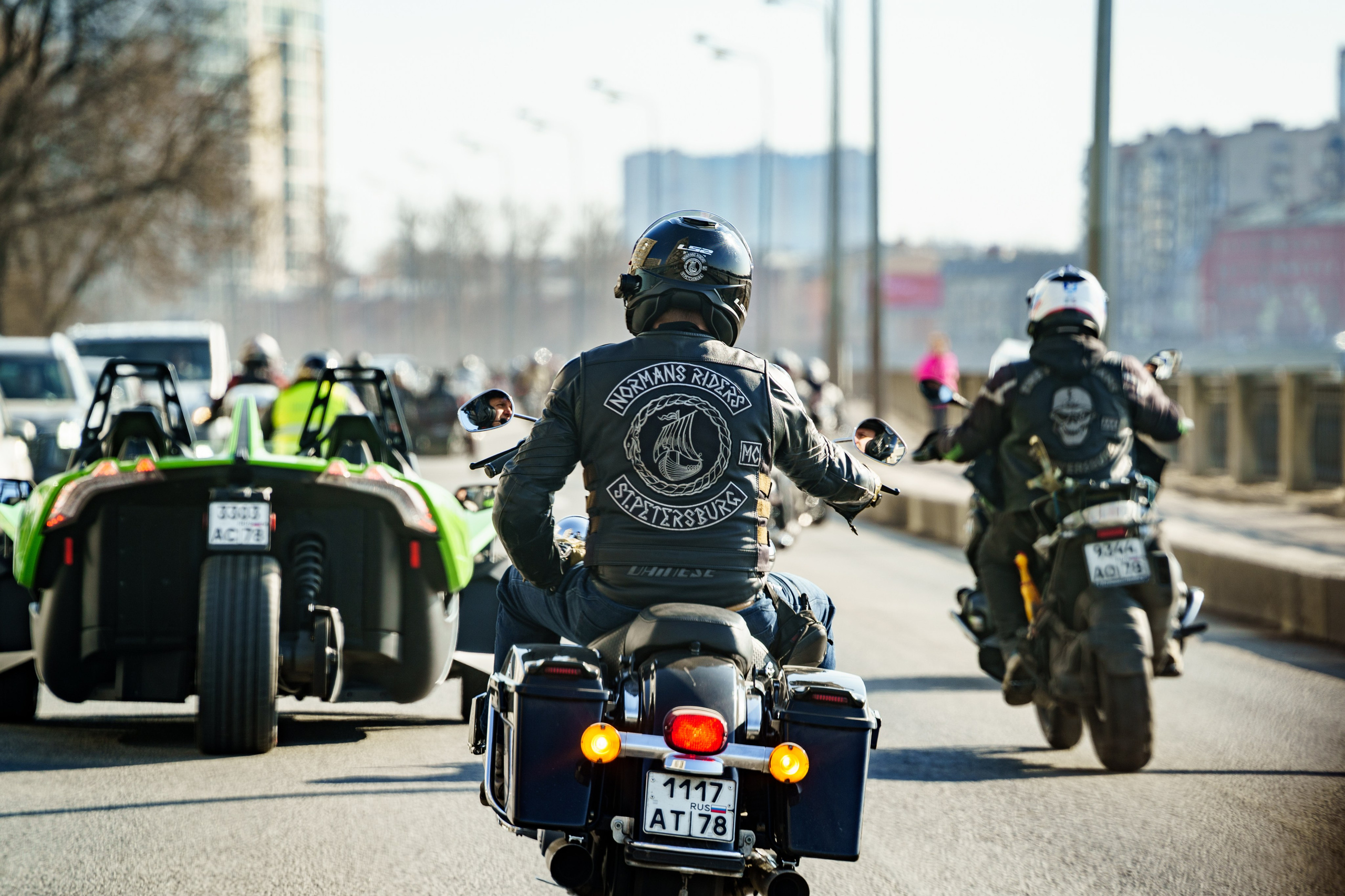 Прохват мотоклуба Norman Riders ч.1. Концертный и репортажный фотограф в Санкт-Петербурге Слава Пахомов