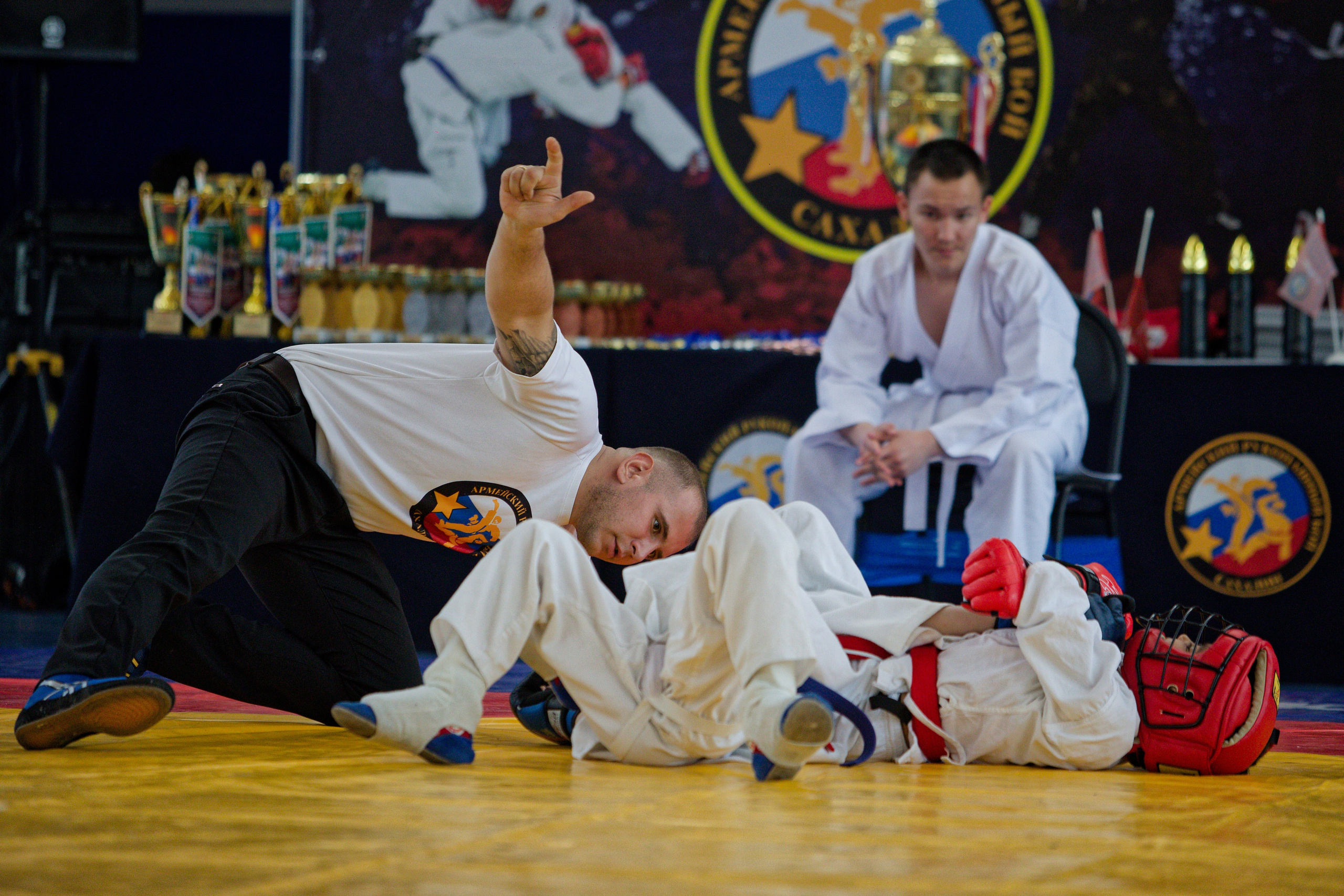 Турнир по армейскому рукопашному бою на кубок Героя России А. Ю. Фомина. Кутузов Евгений Фотограф в Южно-Сахалинске