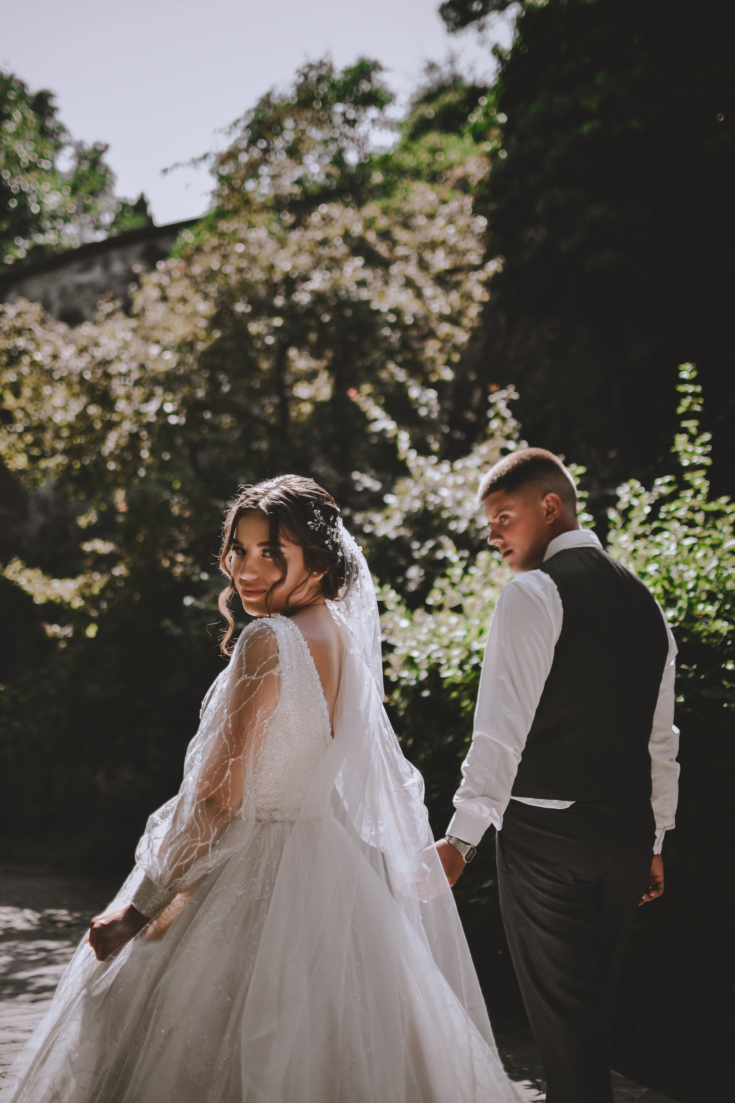 Артур и Васфие (съемка в Воронцовском дворце г. Ялта, Крым). Фотограф в Крыму | Виктория Нотевская