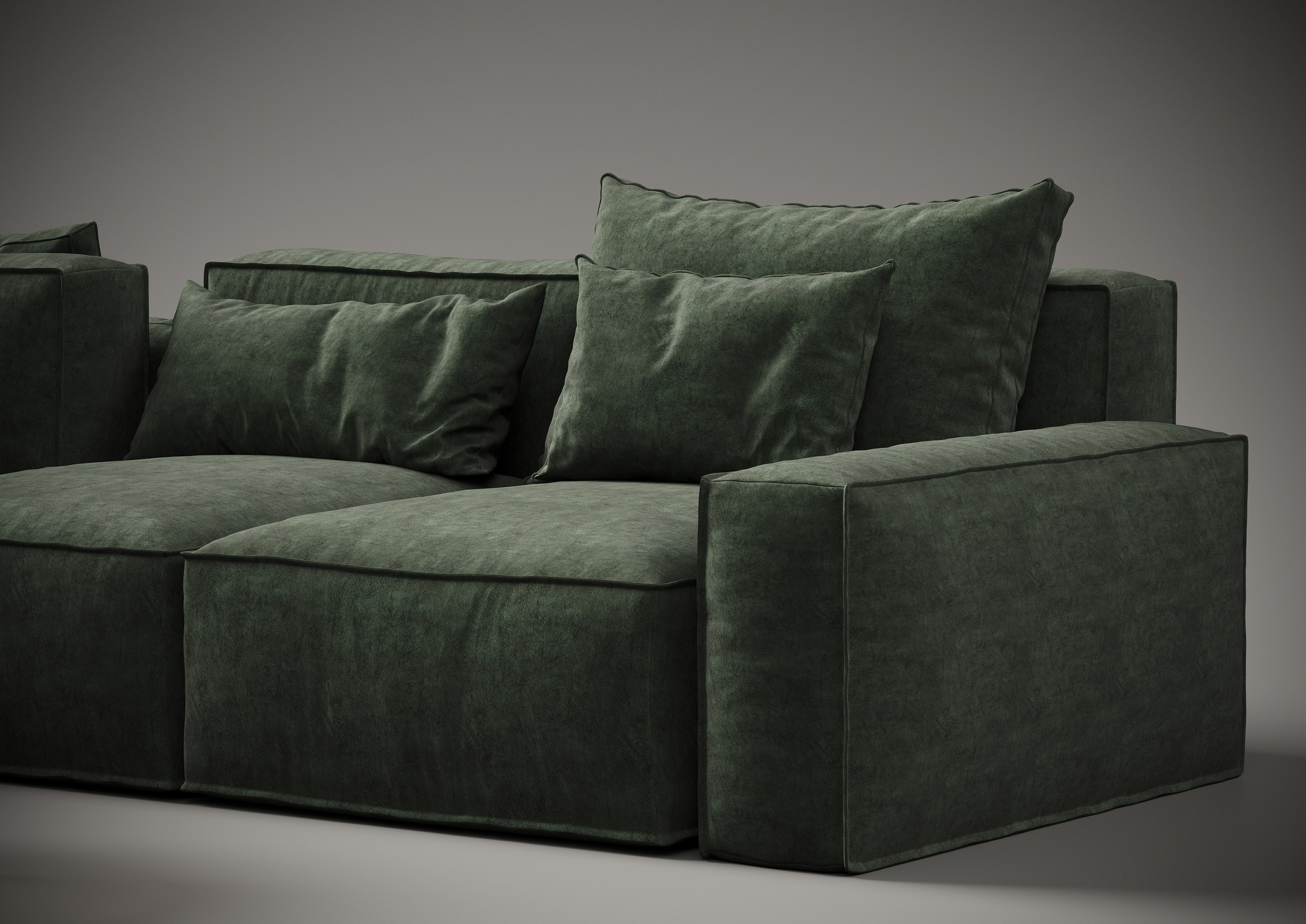 Визуализация дивана