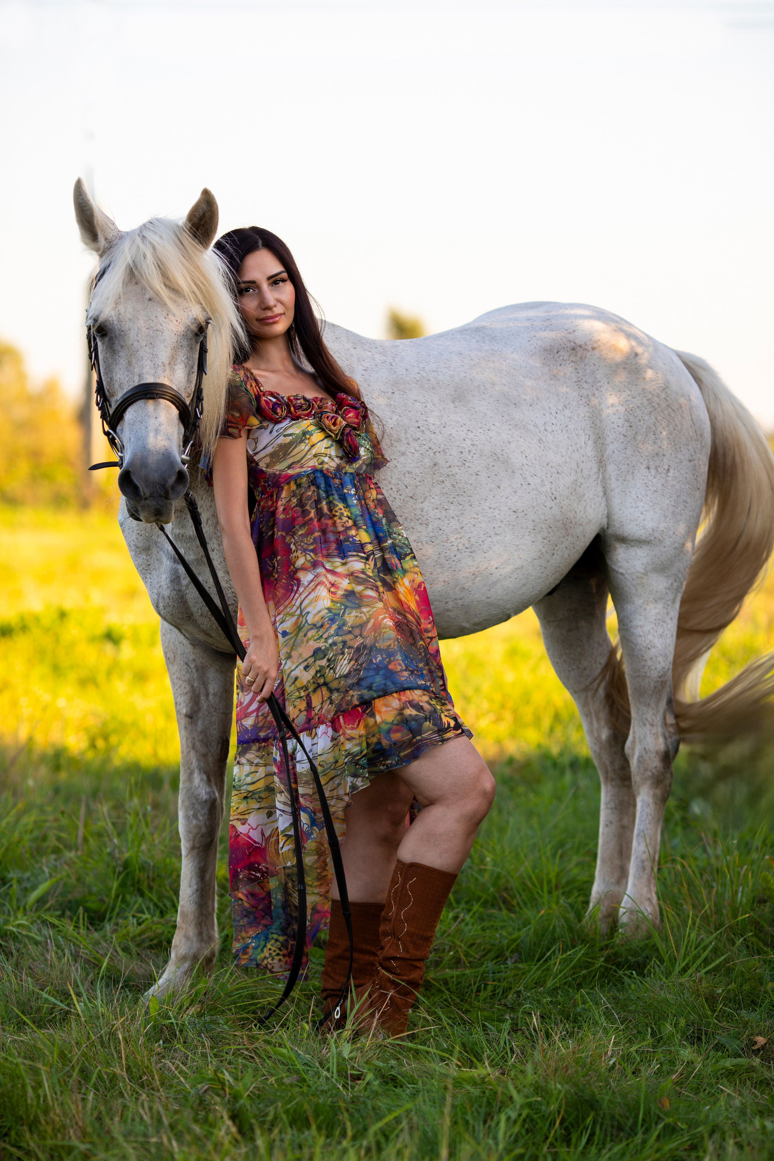 С лошадьми. Фотограф в Москве и в Московской области Сандра