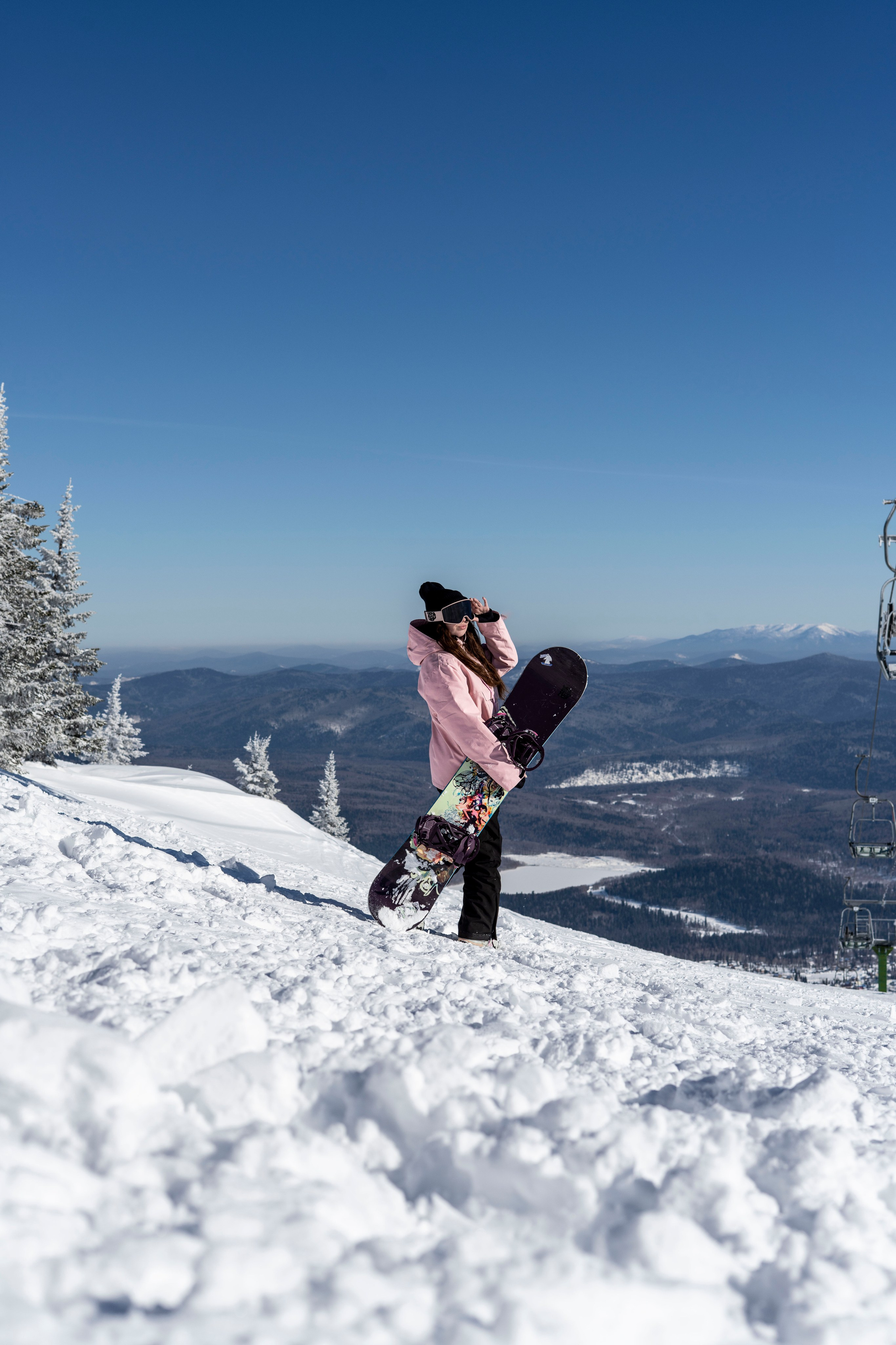 Фотосессия на вершине. Анастасия Паршукова — фотограф Шерегеш Новосибирск