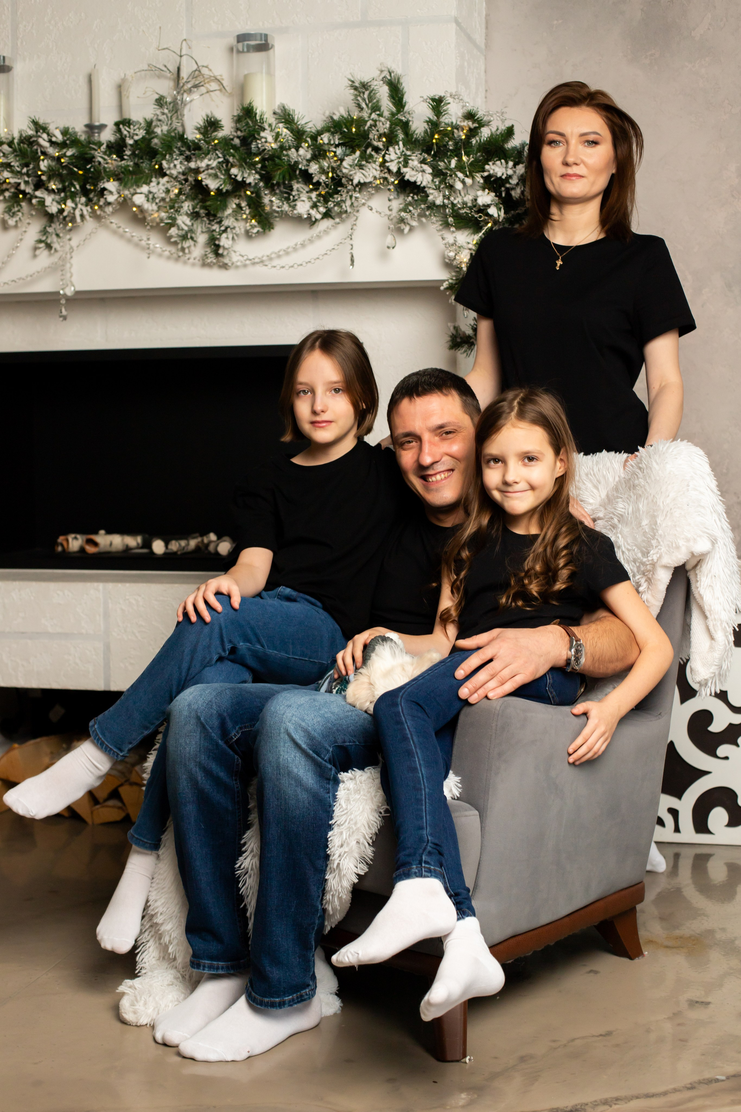 Новогодняя с семьей Валентины. Фотосессия под любой запрос в Красноярске. т+79237847111