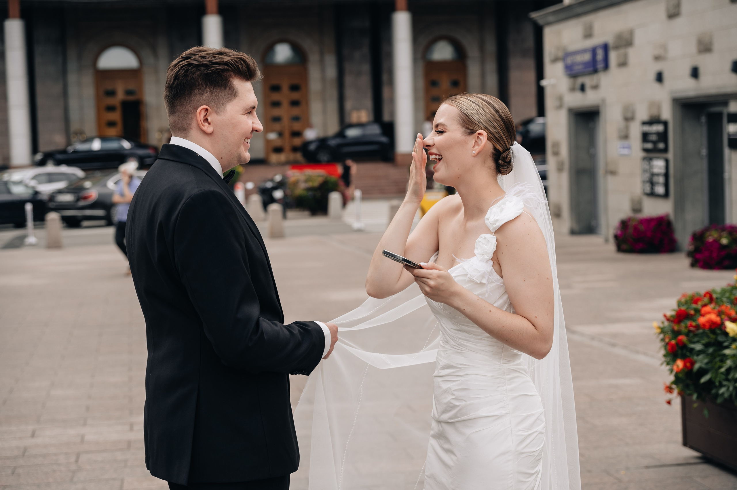 П&А | Гостиница «Украина», ГУМ и Таганский ЗАГС. Портретный фотограф Москва Светлана Кашура