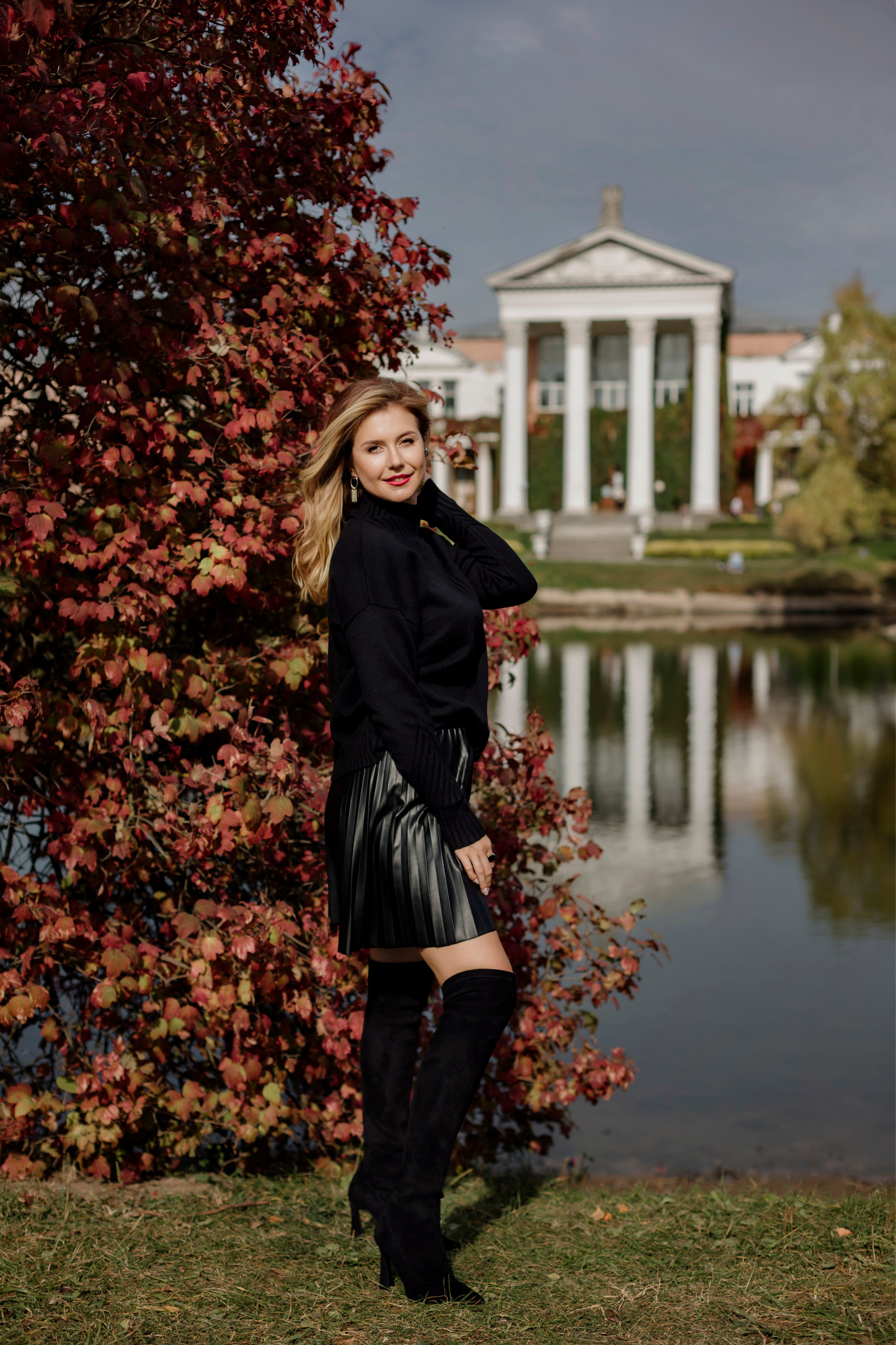 Фотосессия в парке. Деловая и Бизнес съемка в  Москве Инесса Грушко