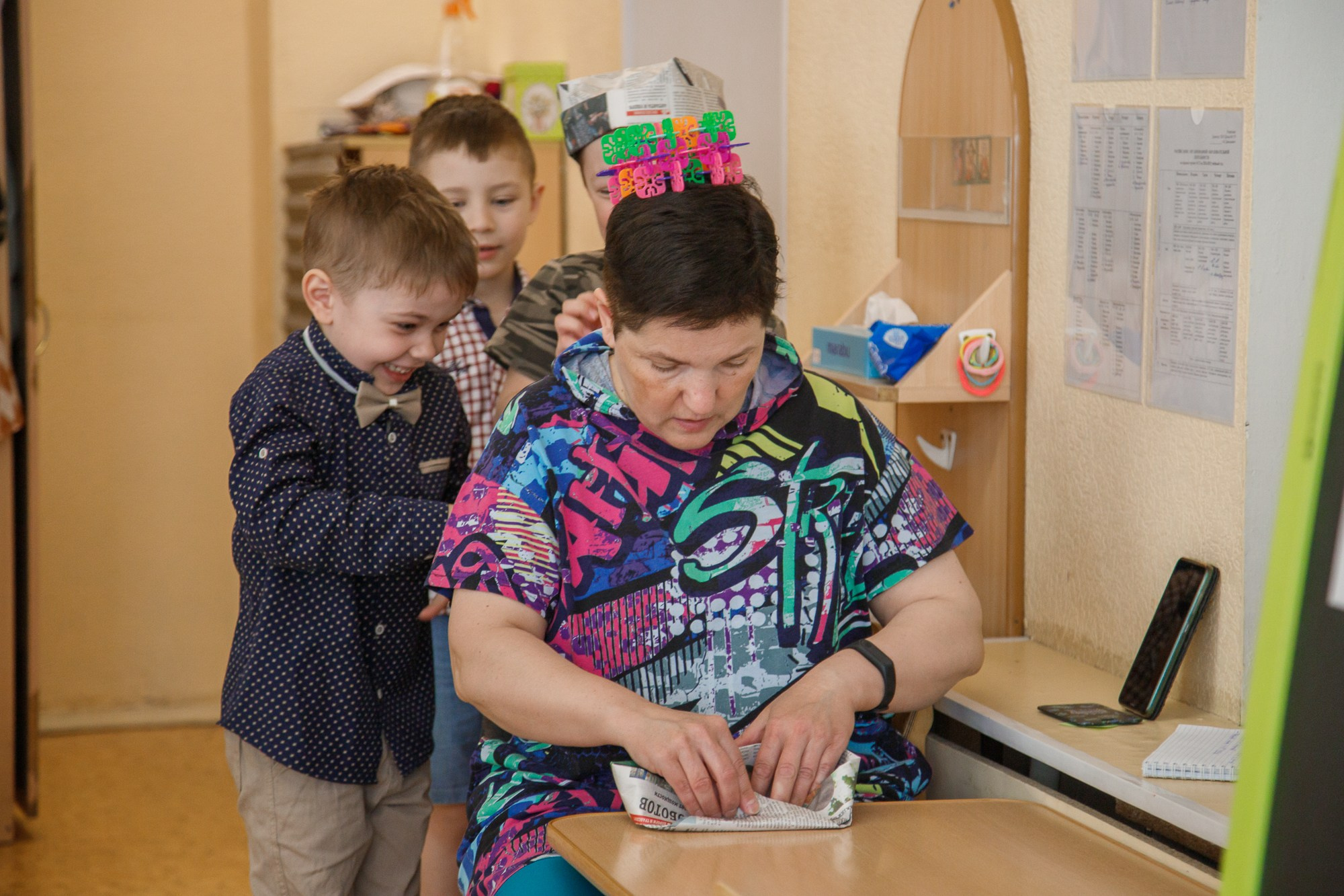 Один день в детском саду. Семейный и школьный фотограф в Москве Анна Ткач