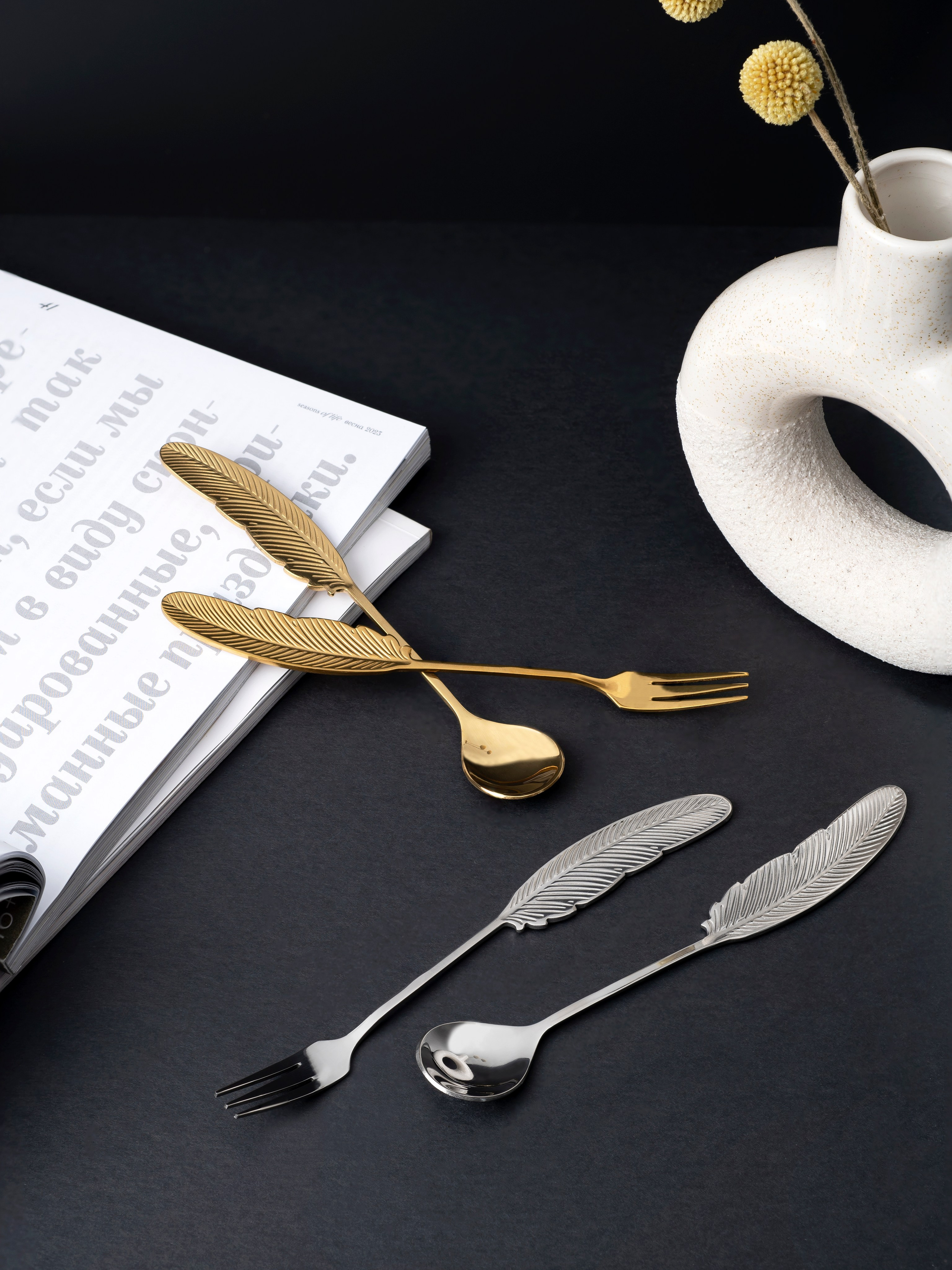 Фотосъемка десертных ложечек для маркетплейсов