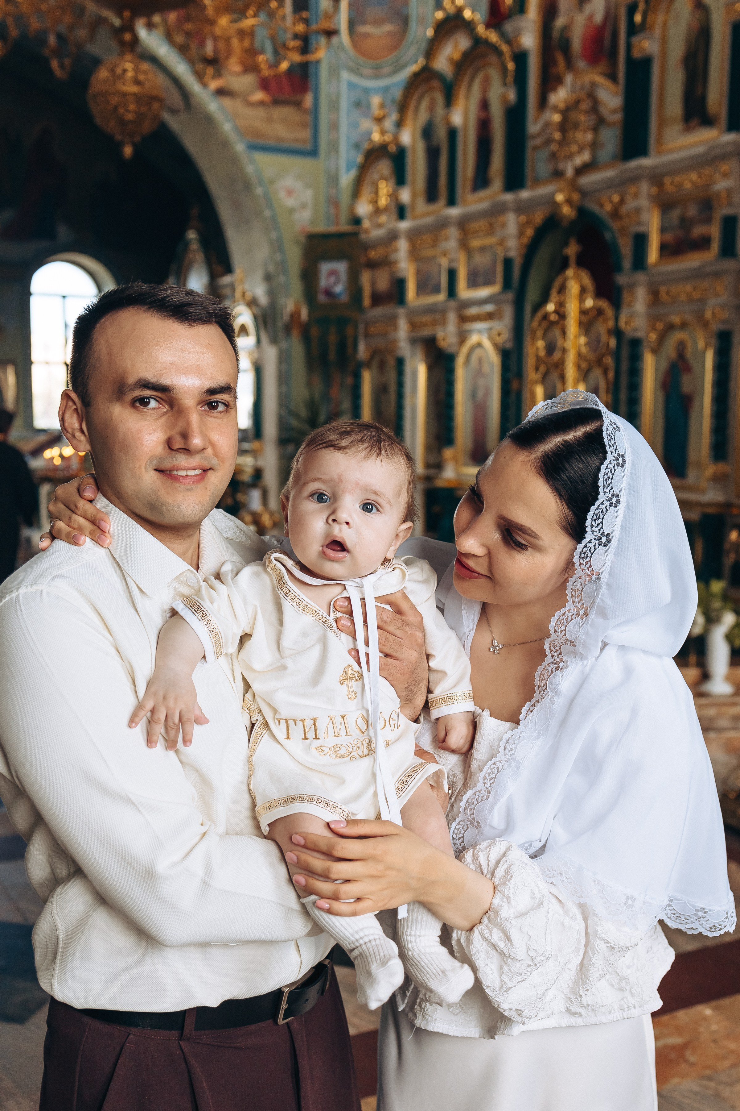 Крещение Тимофея. Семейный фотограф в Волгодонске Краченцева Анна