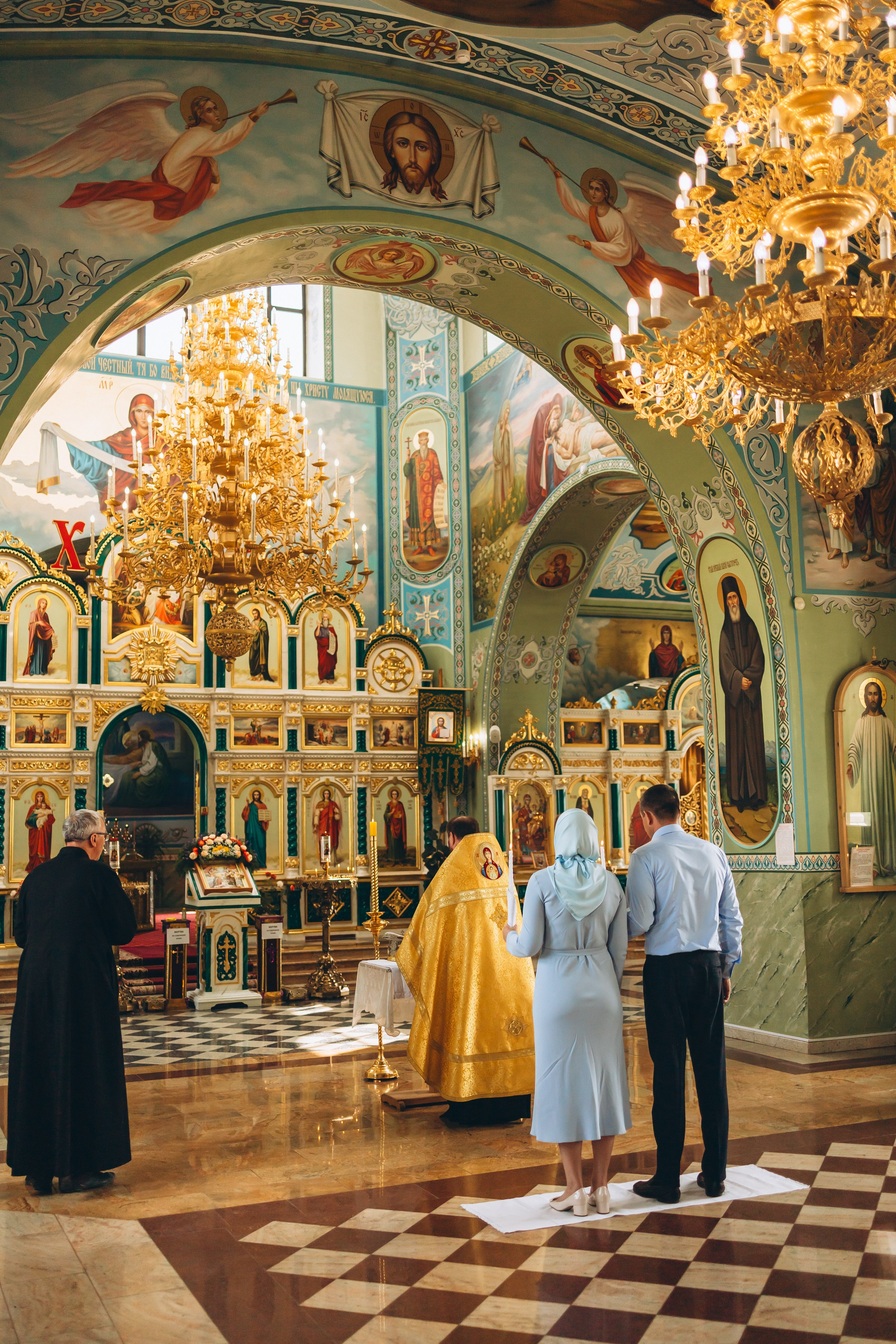 Венчание Александра и Юлии. Семейный фотограф в Волгодонске Краченцева Анна