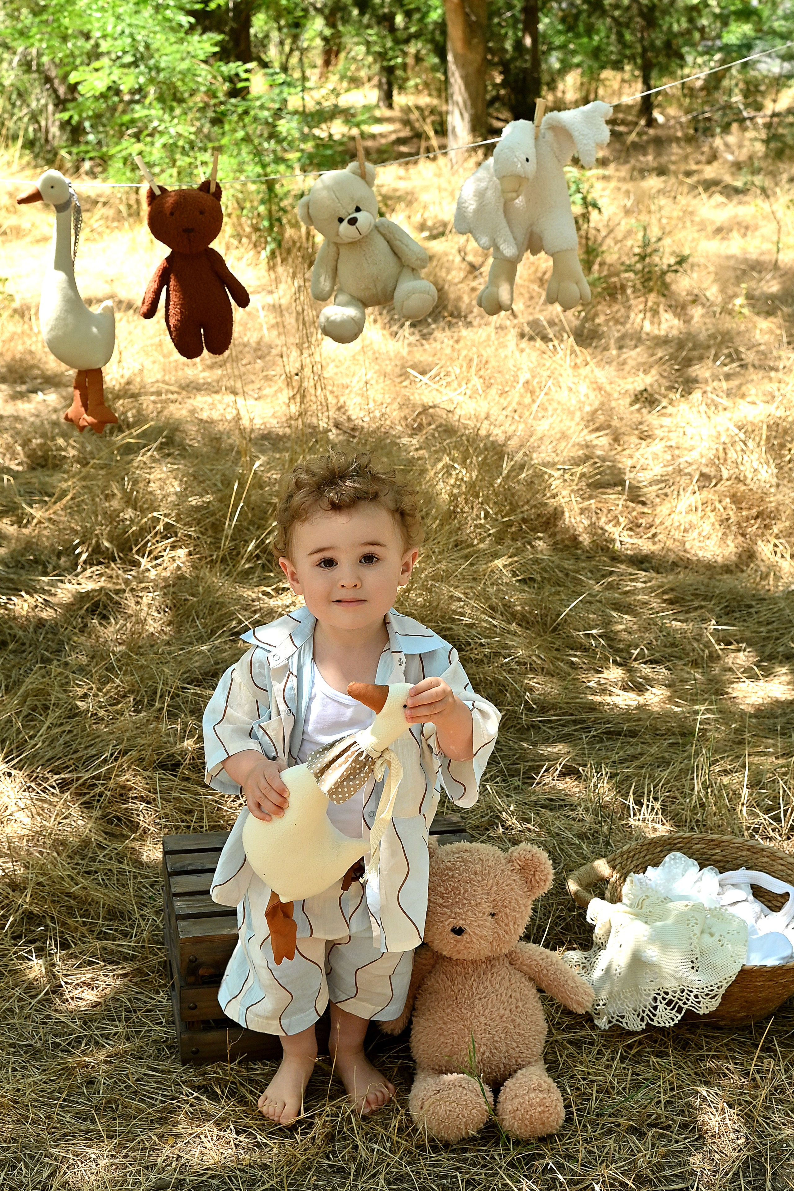 Стирка&Пикник. Детская фотостудия «Ягоза»