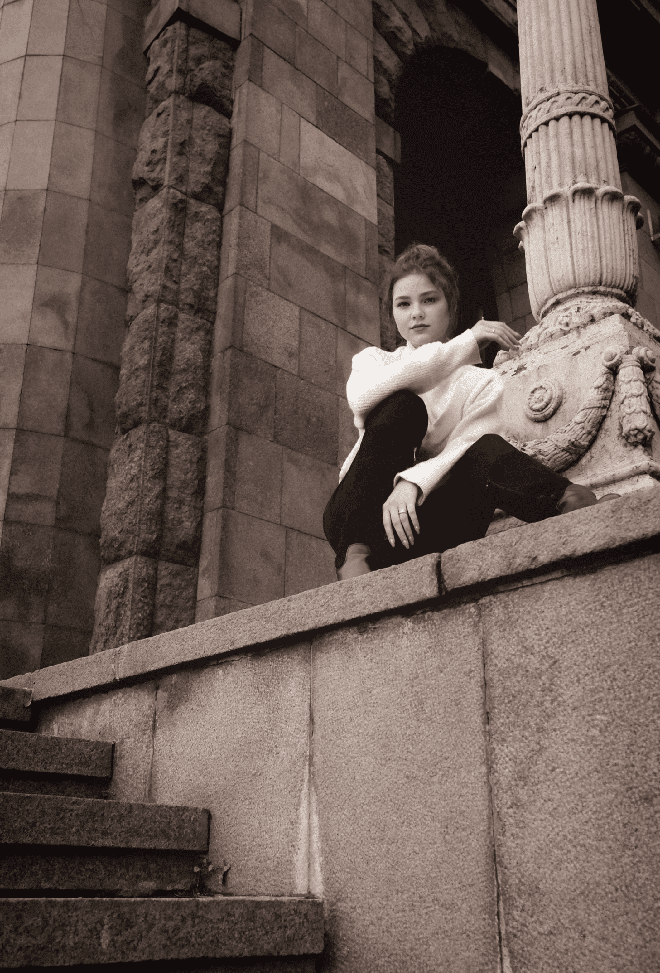 БАUMANKA|UNREAL. Индивидуальная фотосъёмка в Москве. Фотограф Василиса Тарасова