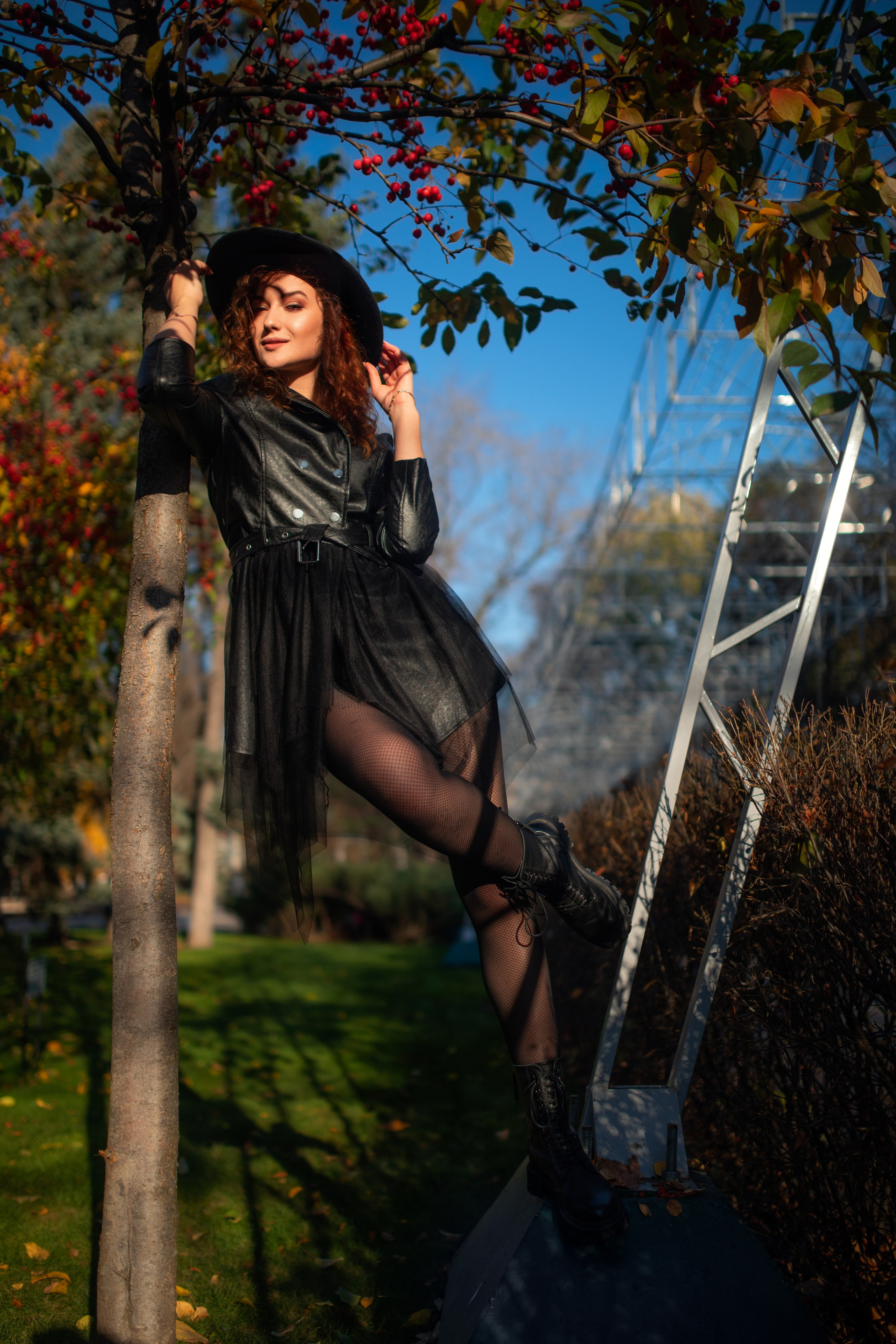 Осенняя фотосъемка в парке с Анастасией в формате для «себя»