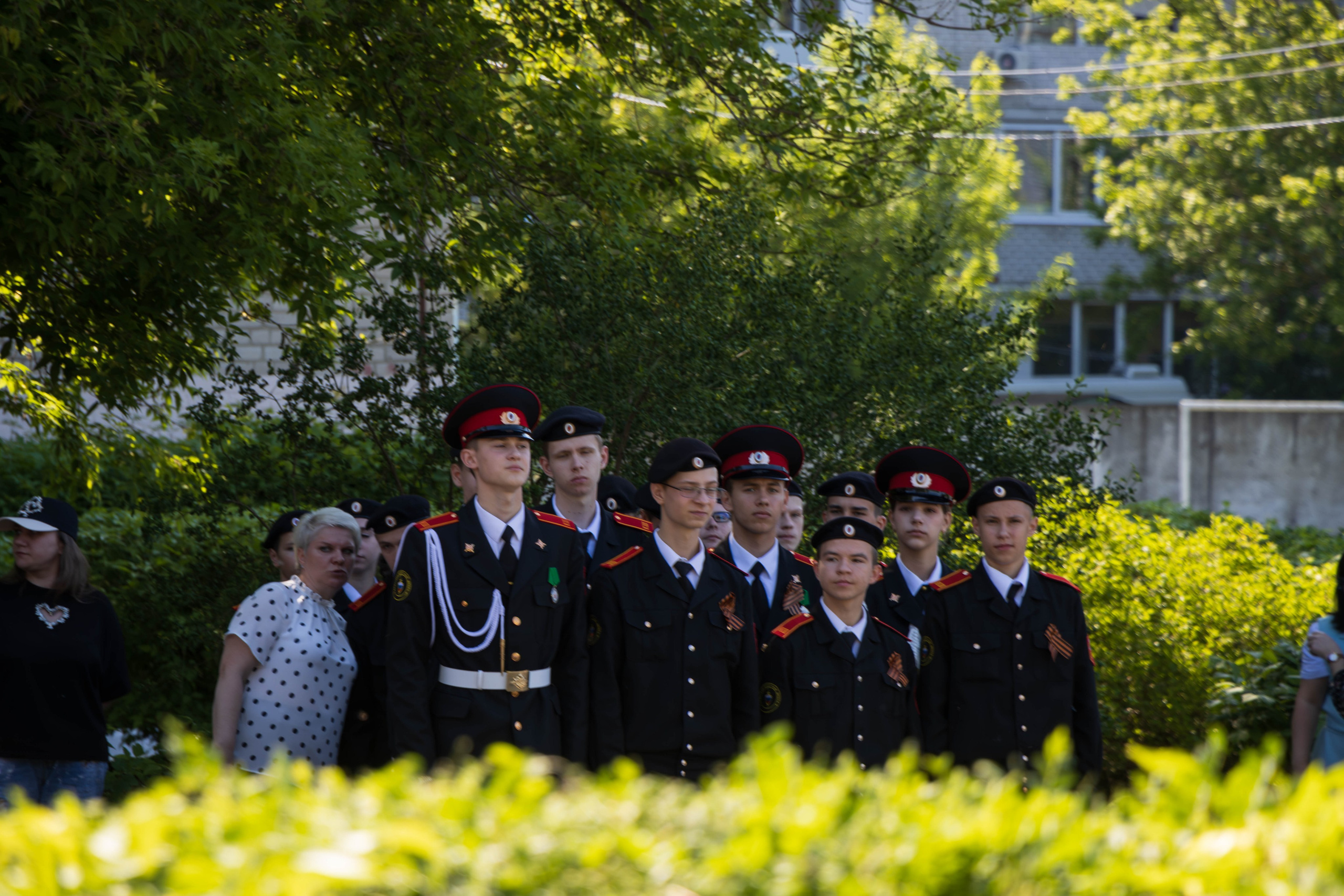 Последний звонок 2025 взвод 8"б». Фотограф Татьяна Матрос
