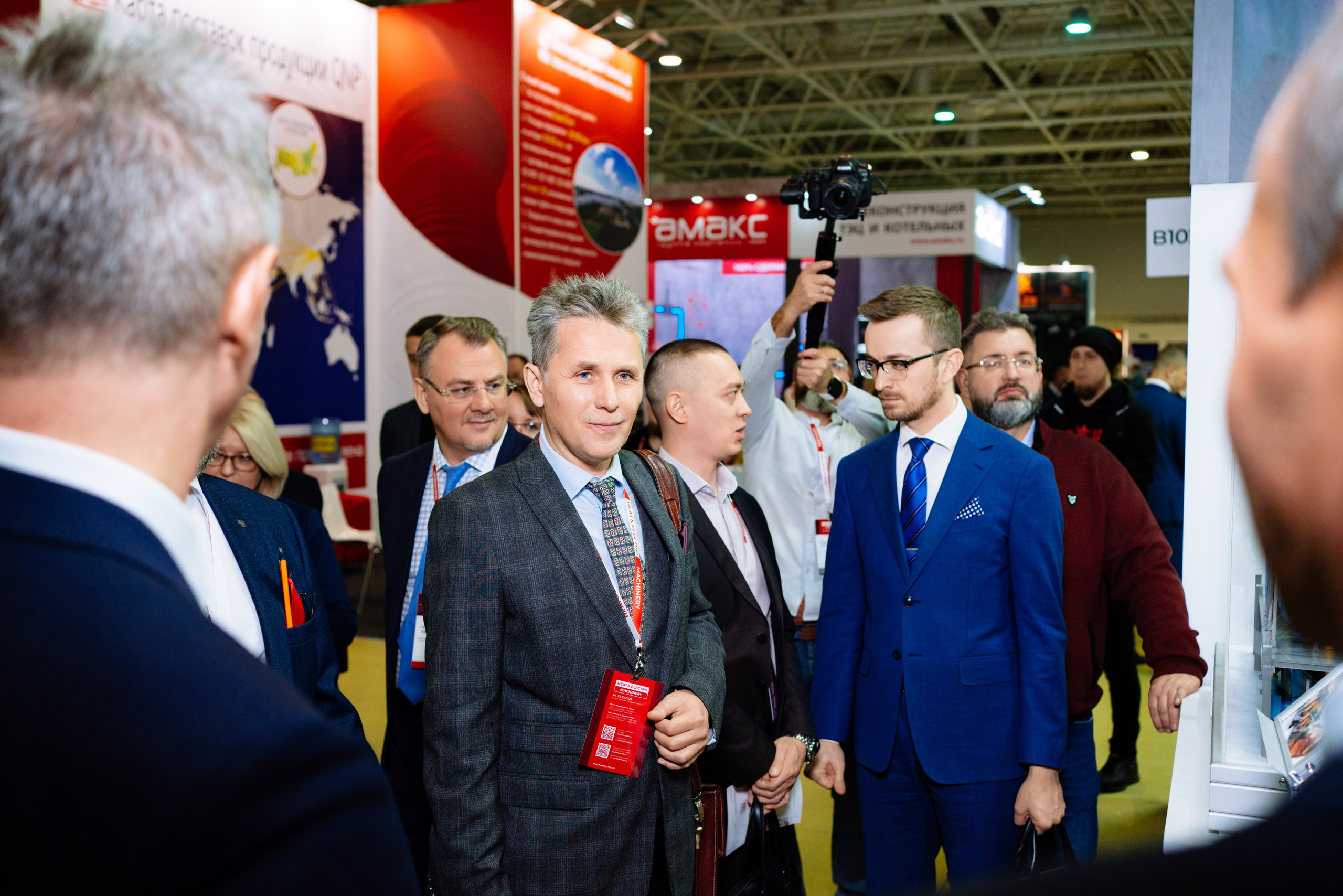 Heat & Electro Machinery Expo (стенд группы компаний ЕКС). Репортажный и портретный фотограф Алексей Полячек