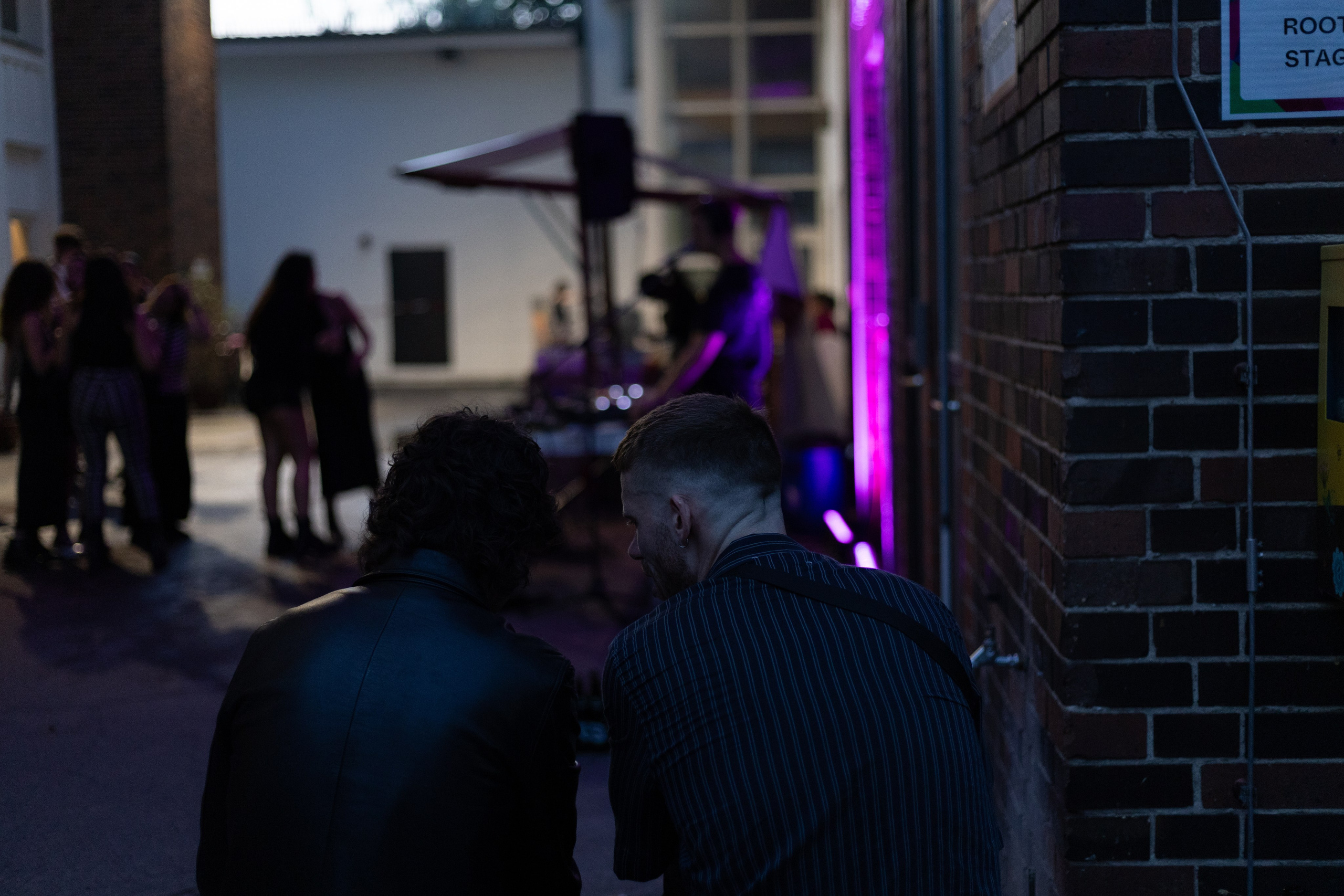 Berlin, music festival. Magic photos