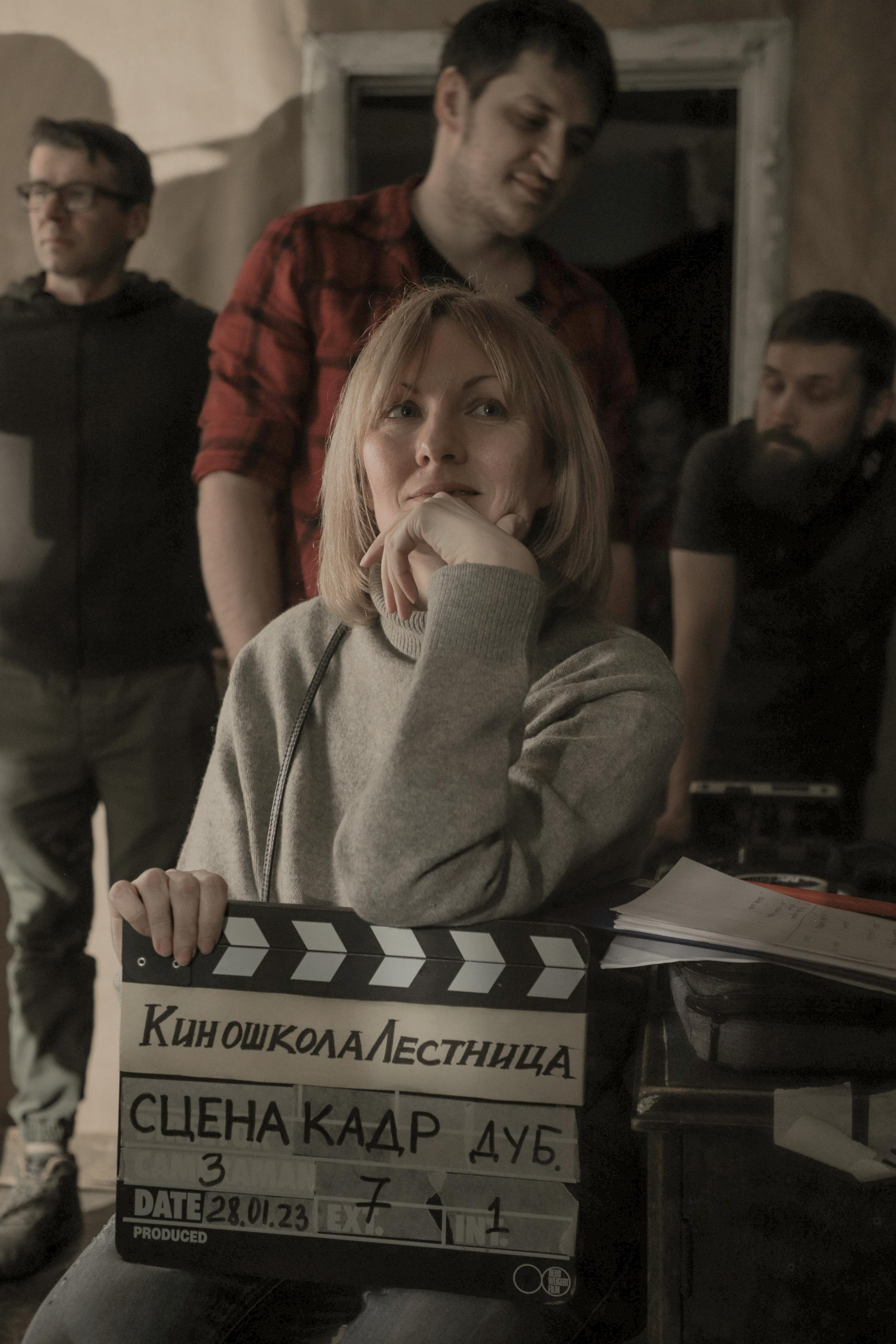 Съёмки фильма «Честное слово». Киношкола Лестница. Режиссёр Вадим Семёновых. Антонина Морозова, профессиональный семейный фотограф видеограф