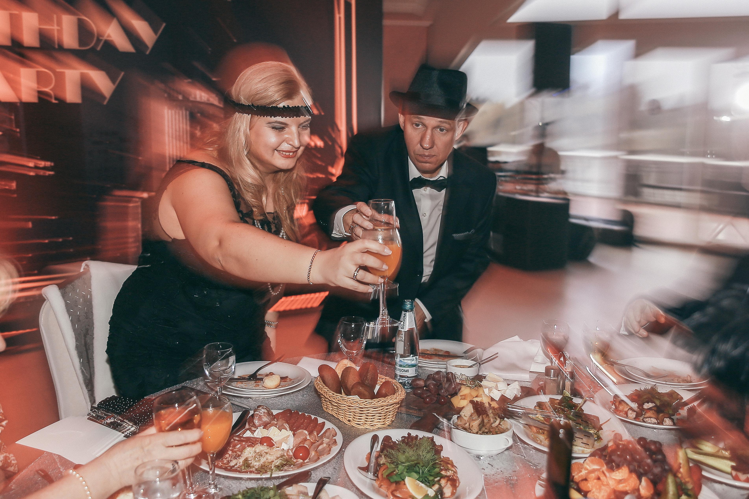 Юбилей в ресторане Кутузов. Антонина Морозова, профессиональный семейный фотограф видеограф