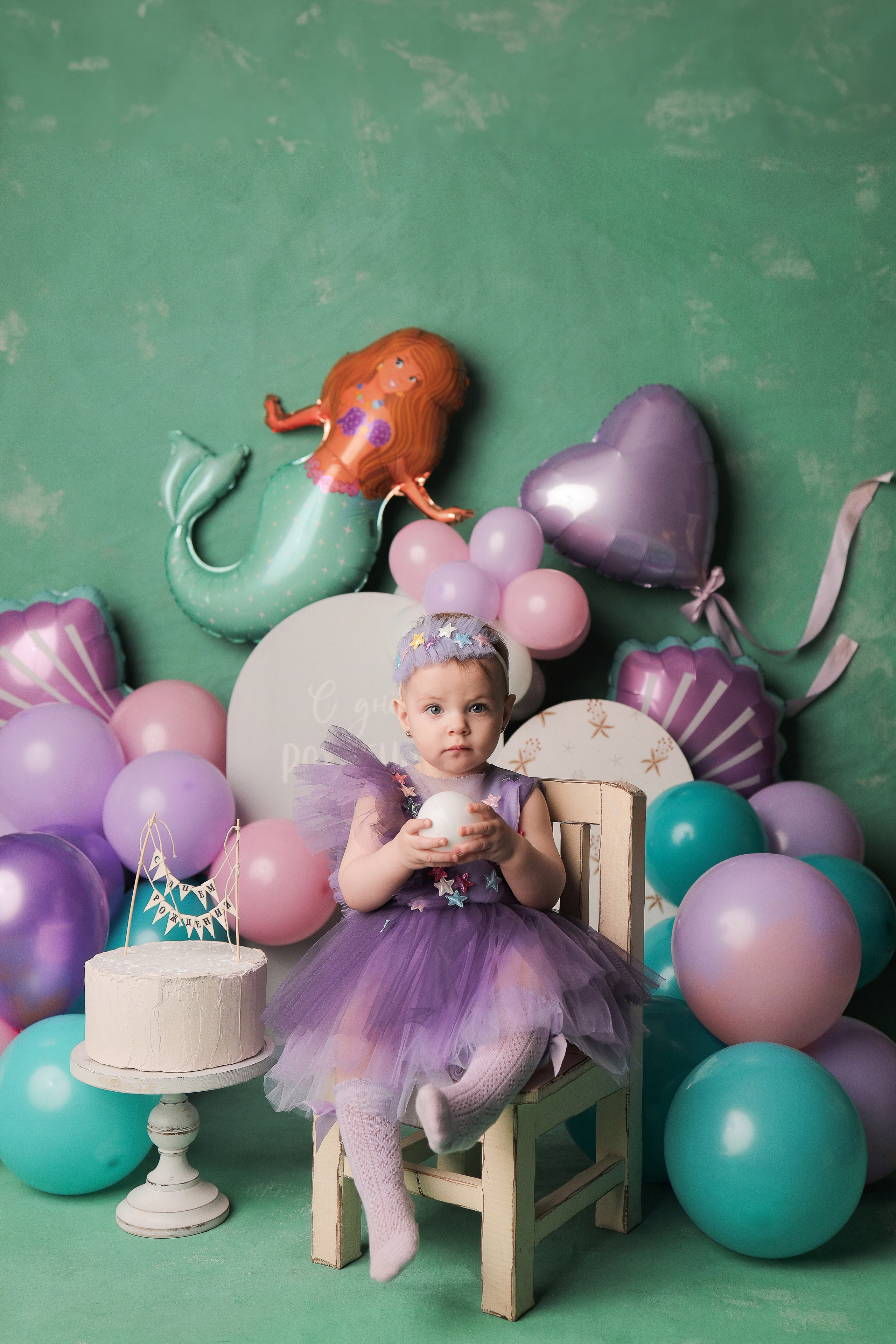Анечка, 1 годик. Фотограф новорожденных в Новокузнецке Анна Горошникова