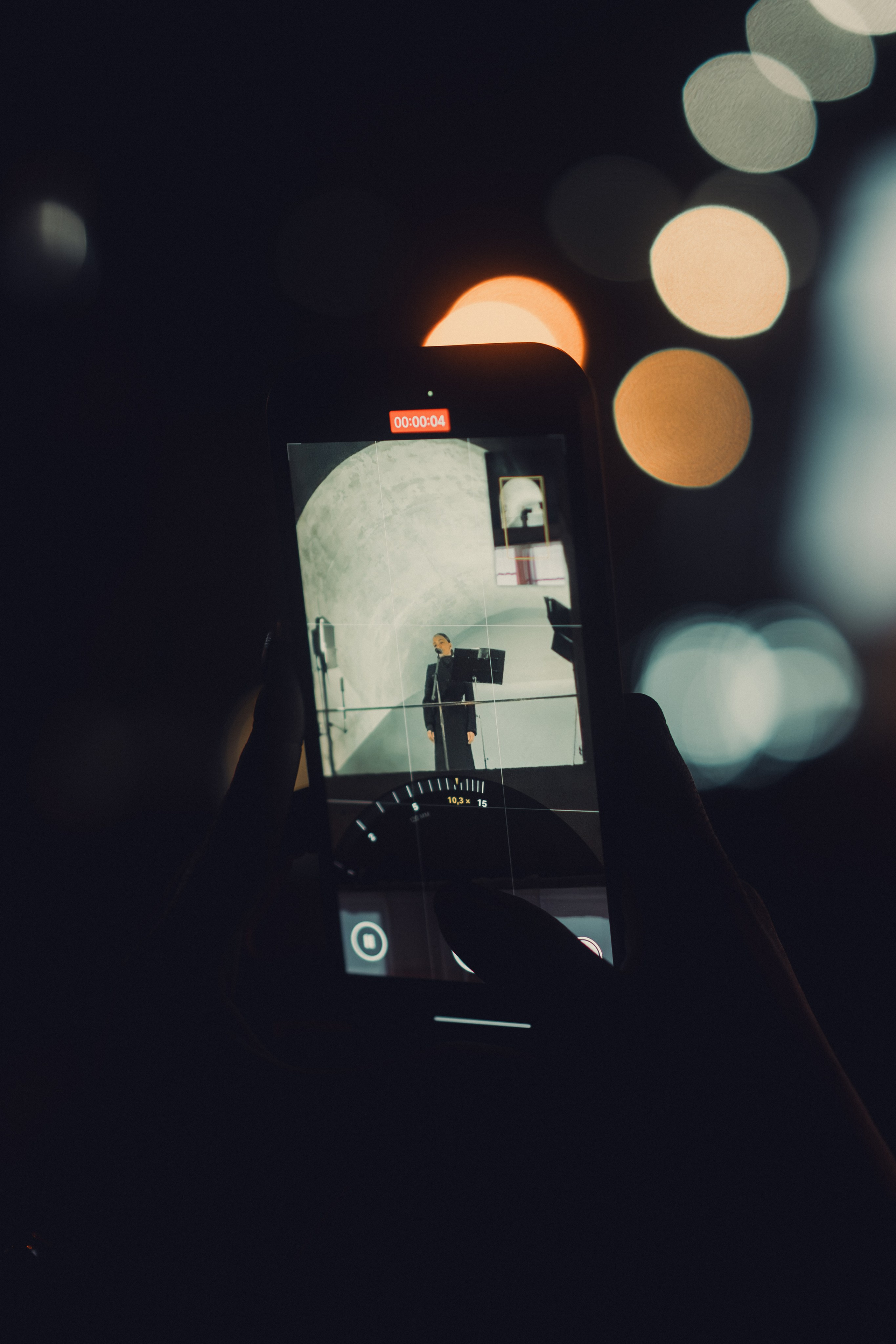 Reportage photography from the performance of poet Anna Egoian in Kazan