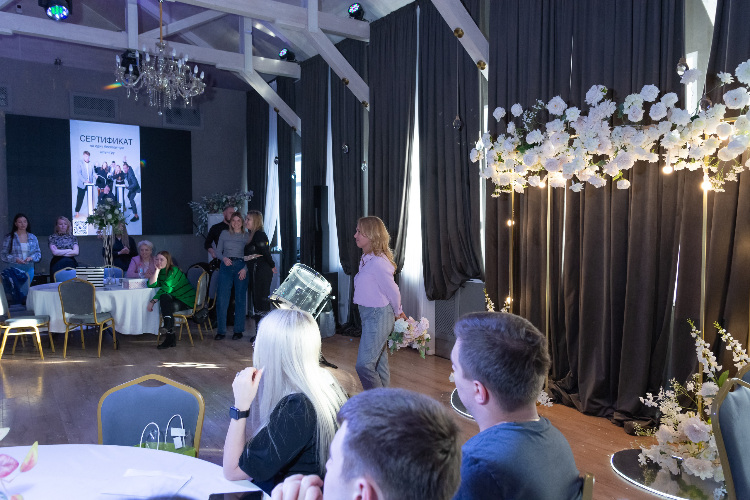 Свадебное чаепитие для молодоженов