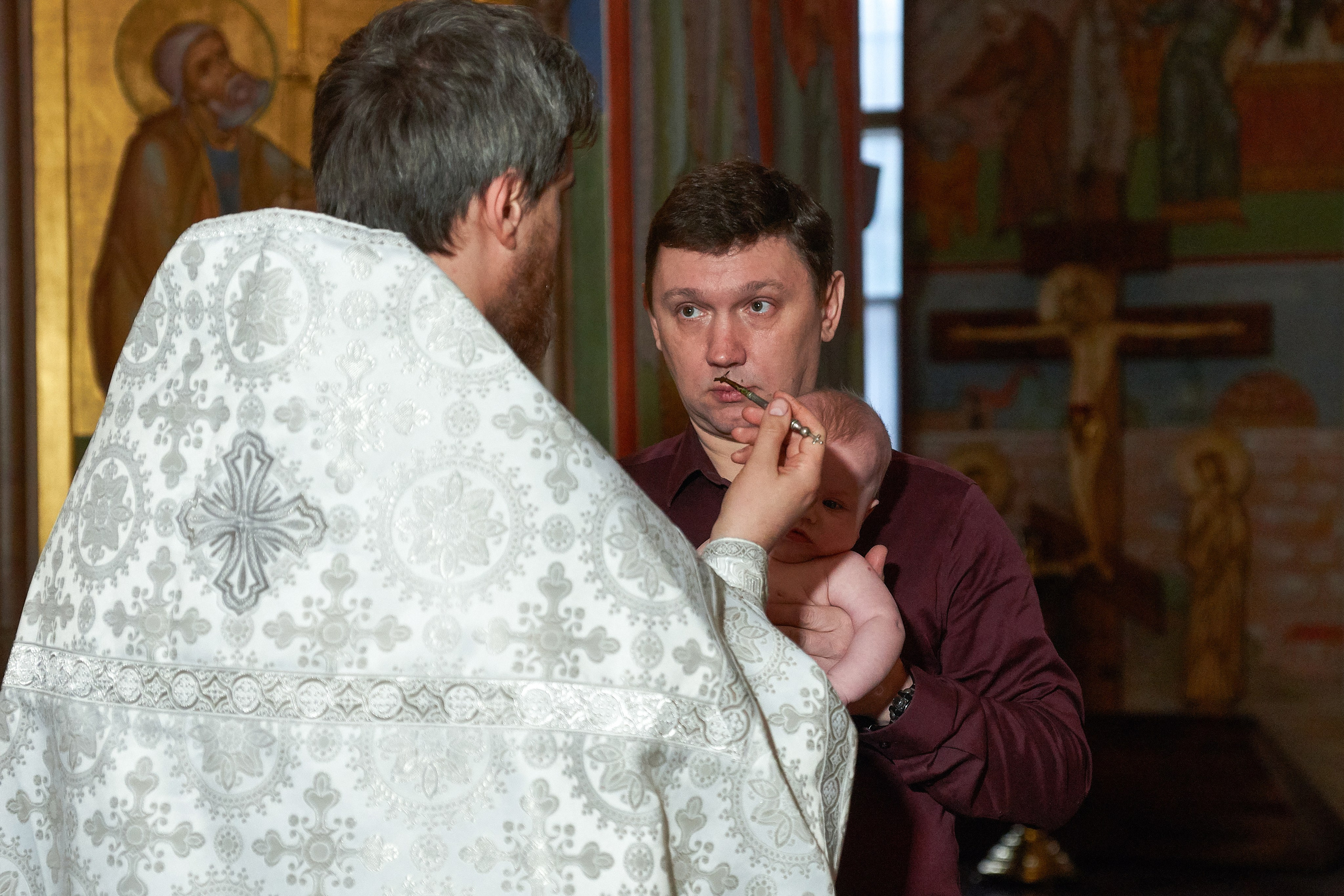 Крещение в Алмазово. Фотограф Владимир Артамонов