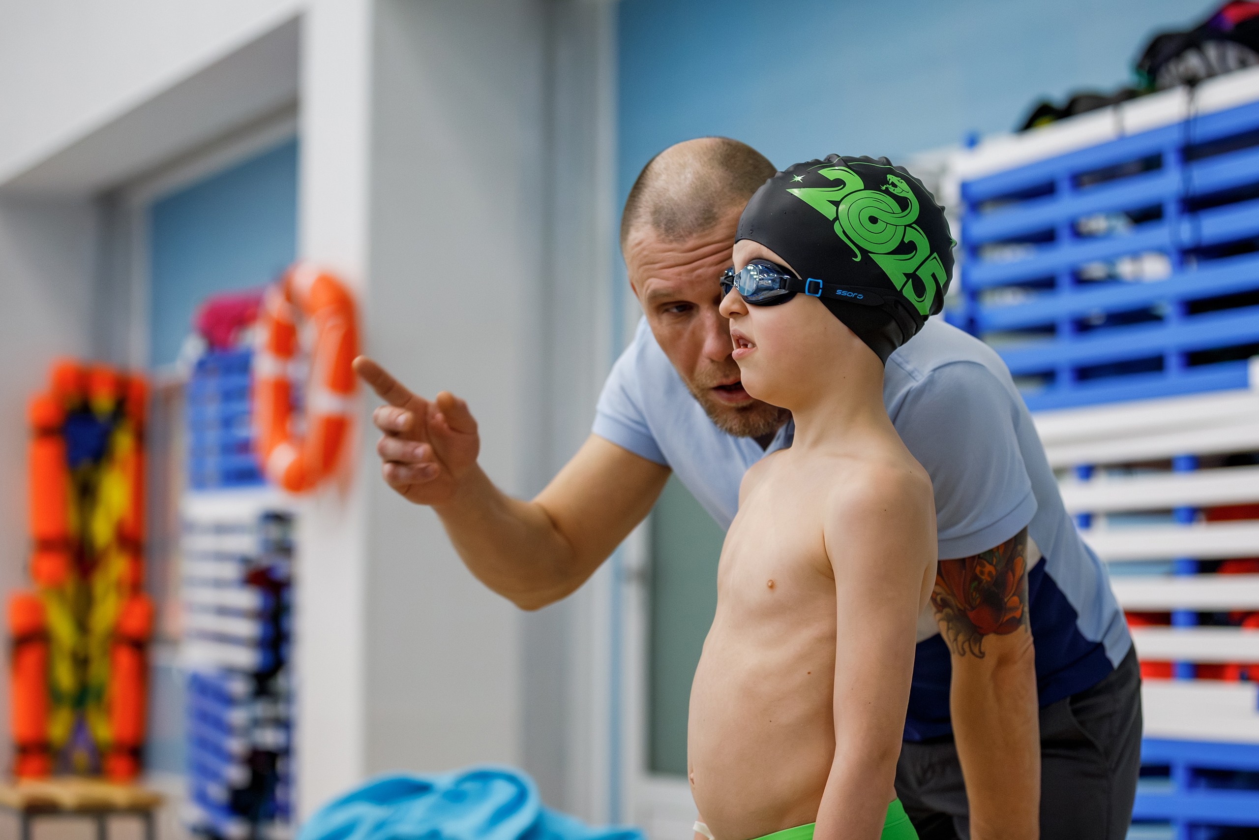Фотосъемка съемка соревнований по плаванию