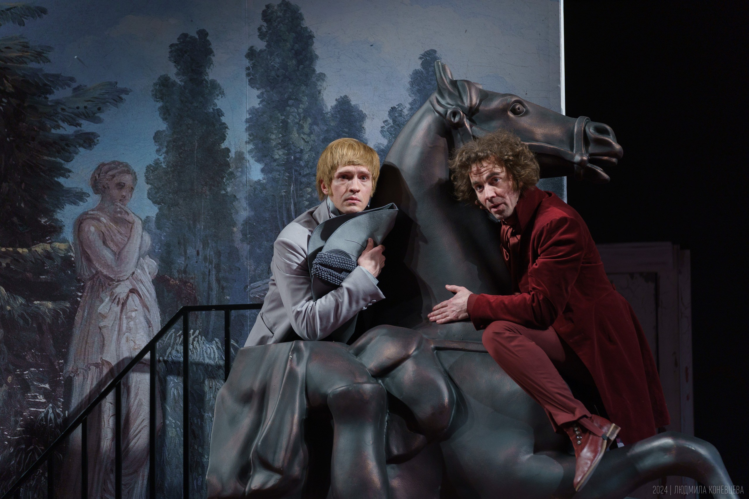 Мастерская Фоменко. «Совер­шенно Неве­ро­ят­ное Со­бы­тие». Постановка Евгений Каменькович. Театральная фотография