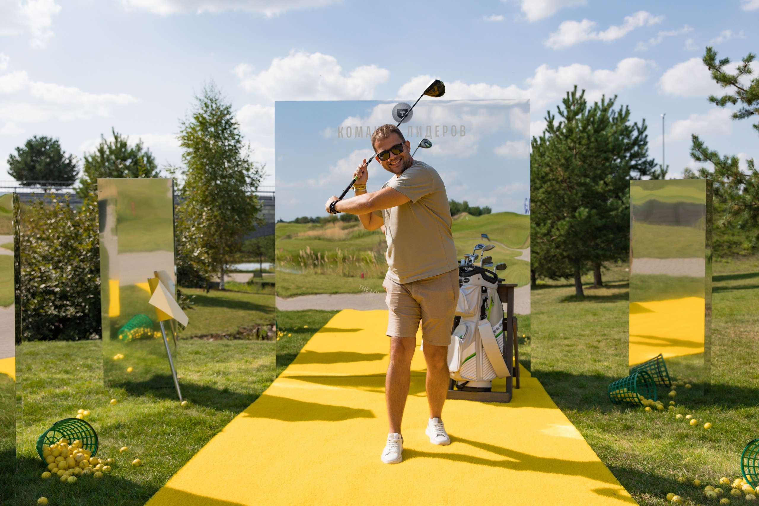 Гольф-Клуб Завидово для Т-Банк. Фотограф в Москве Вероника Иньякова