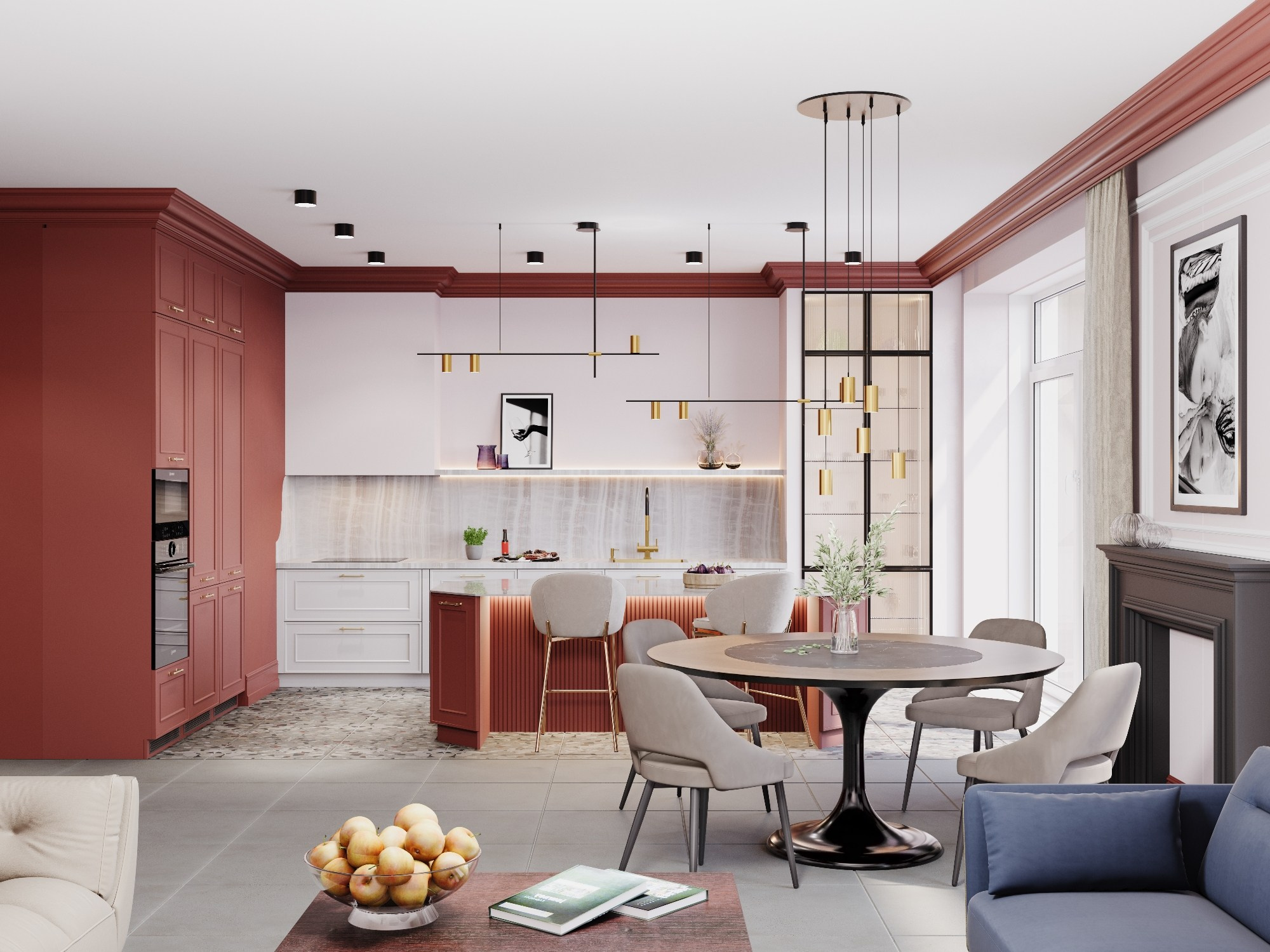 Визуализация кухни. Главная