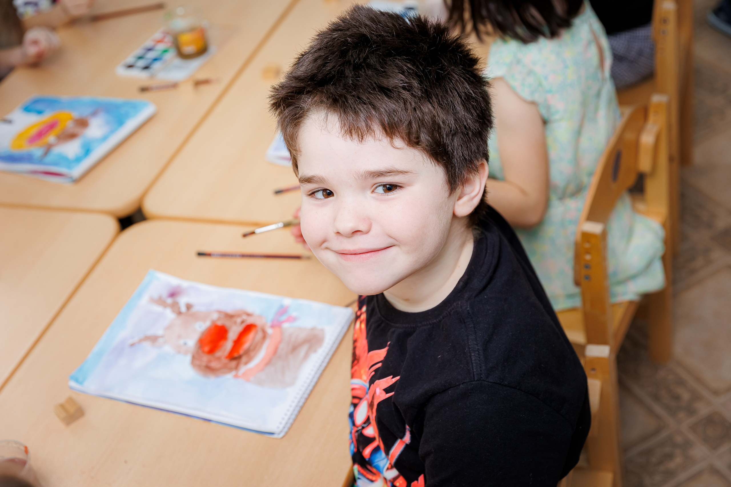 День в саду. Семейный и детский фотограф Комина Елена, Власиха, Одинцово