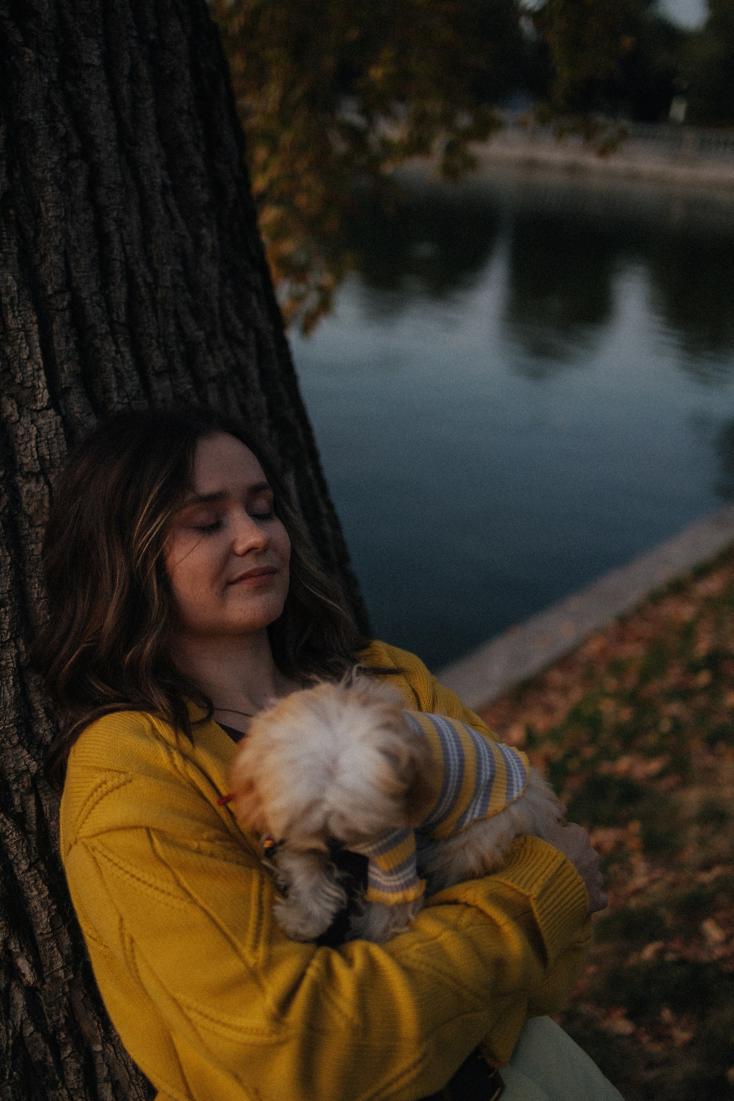 Оля и Бри. Фотораф — анималист Мария Шистка