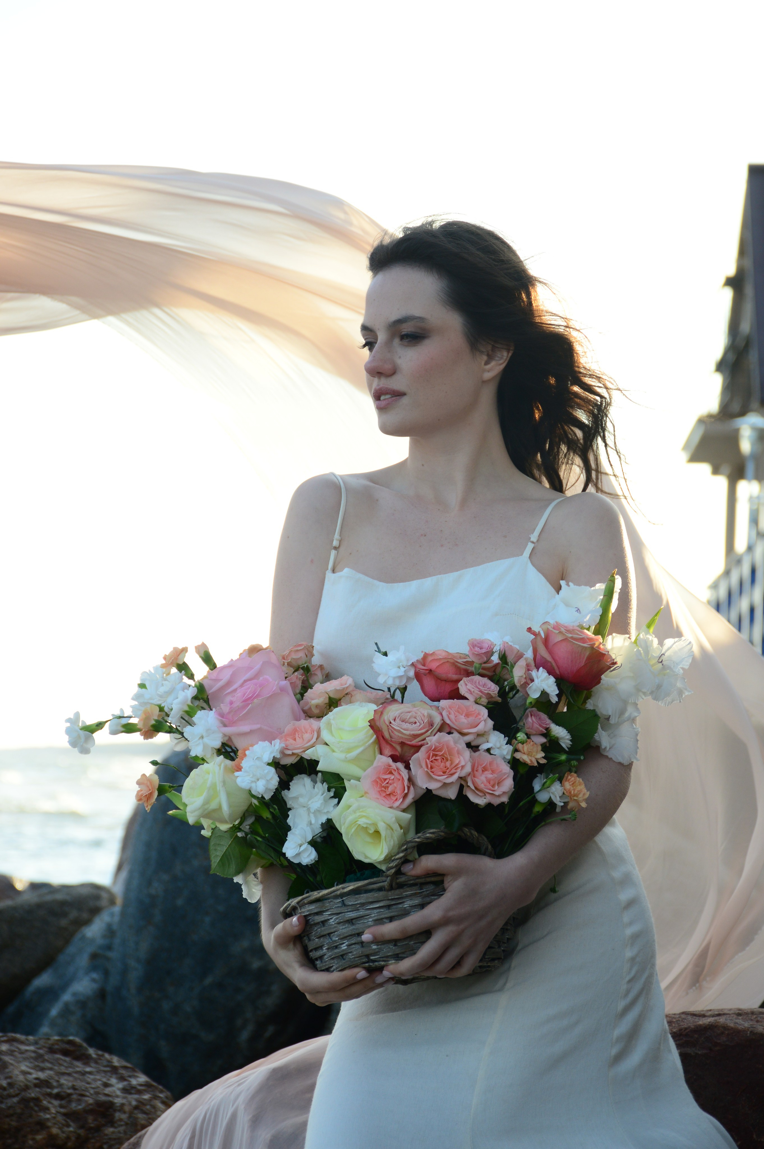 Индивидуальная съемка на берегу моря. Фотограф Зеленоградск