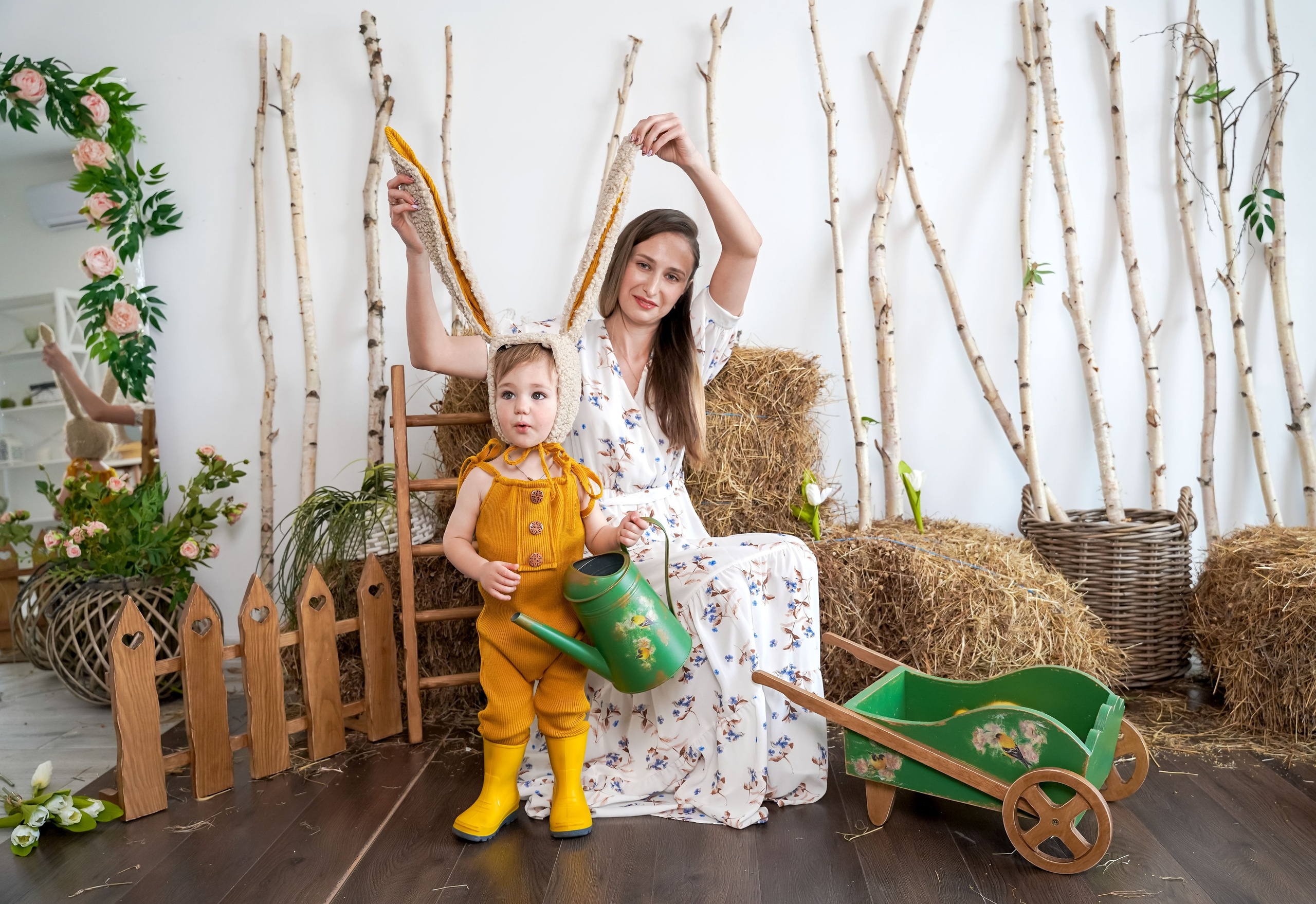 ПРОЕКТ «ПАСХАЛЬНЫЙ» С УТЯТАМИ. Фотограф в Ялте Инна Найден. Детский и семейный фотограф