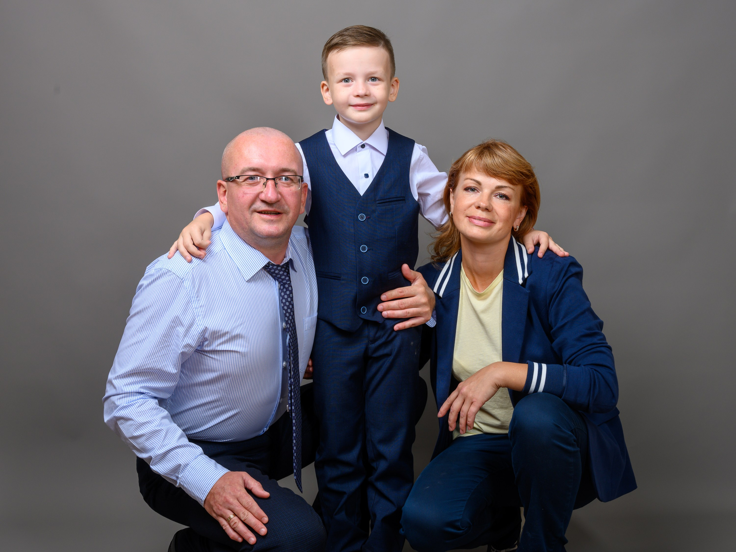 Дмитрий и Елена. Семейная фотосессия. Фотограф Андрей Зикеев, фотостудия AzArt Studio в Москве