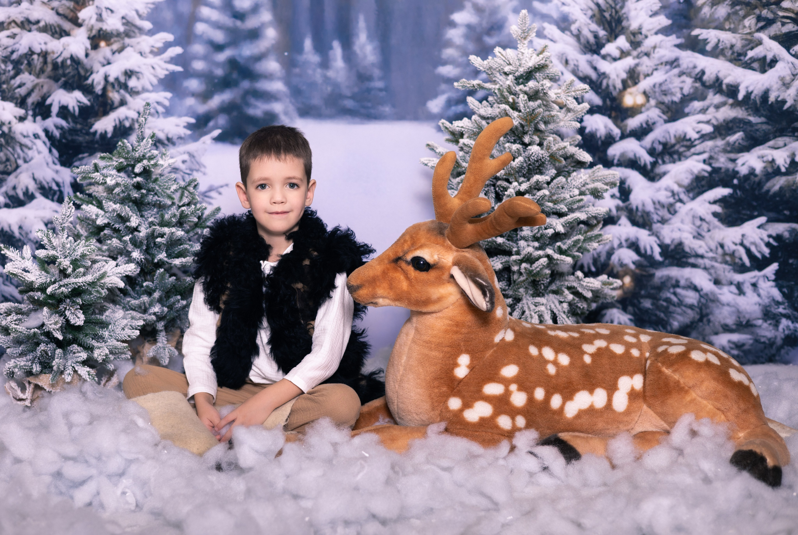 Зимний лес. Детский фотограф г. Казань — Анастасия Фурман