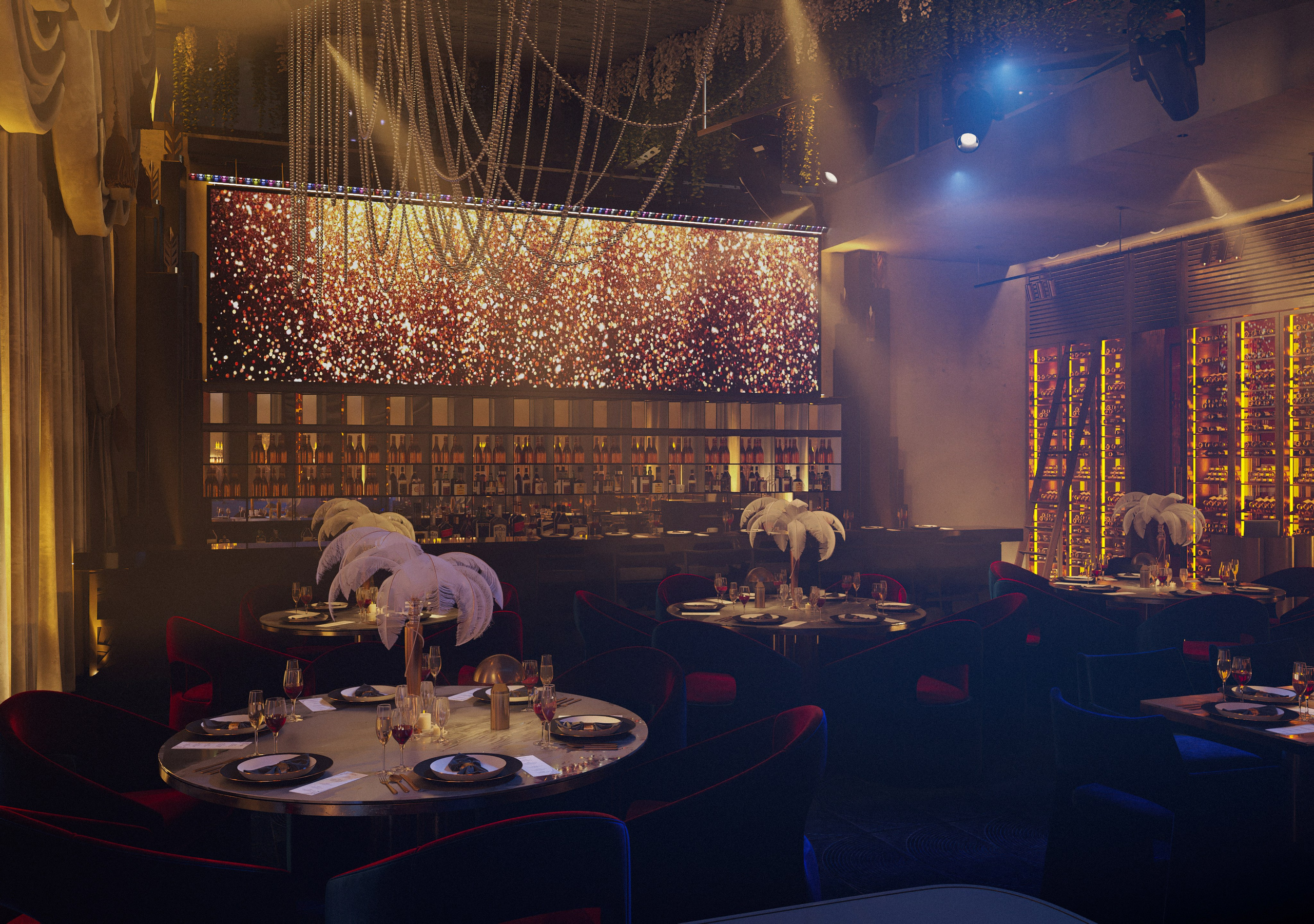 Ресторан CLC. Юлия Григорьева — 3D визуализатор