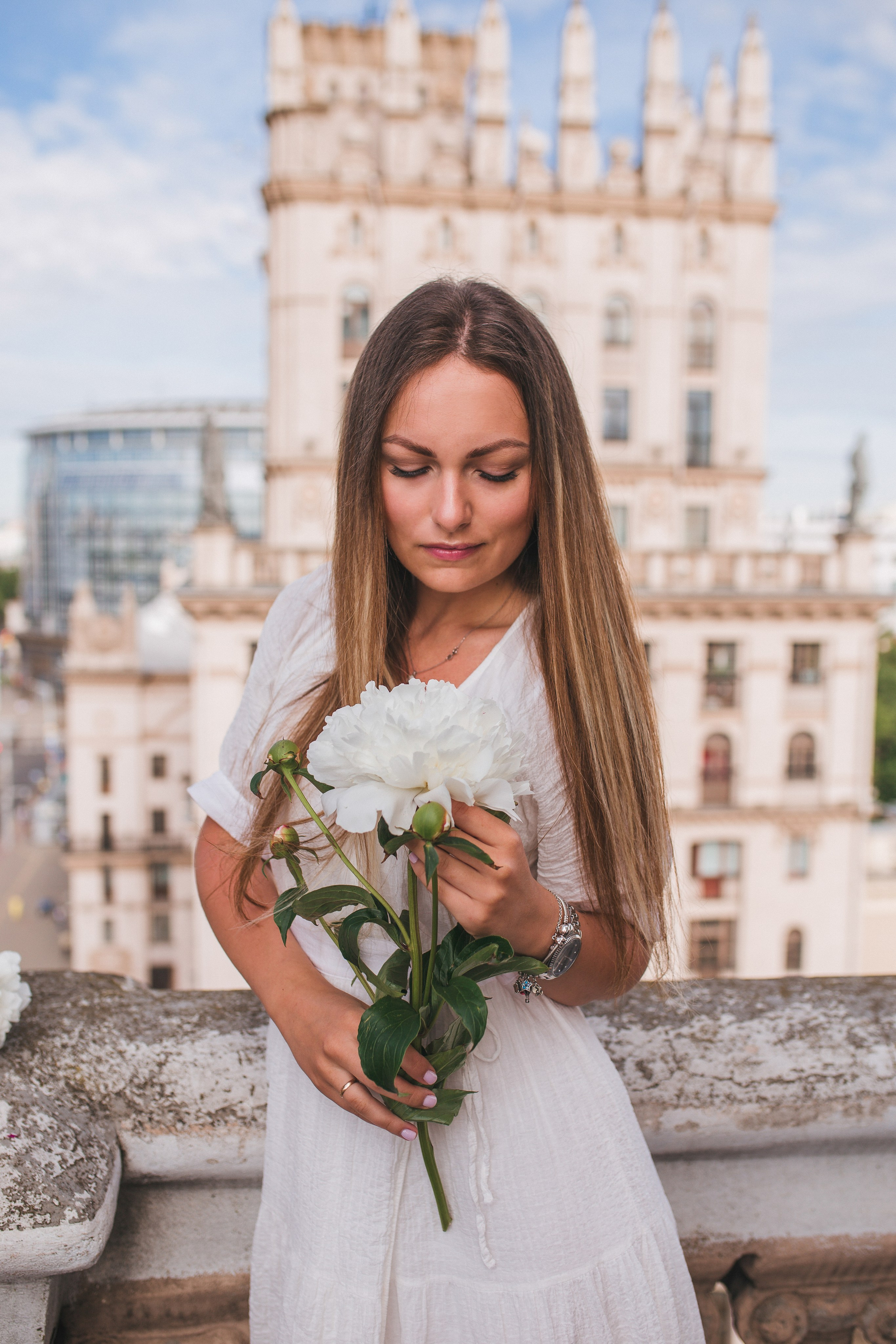 На крыше Минска