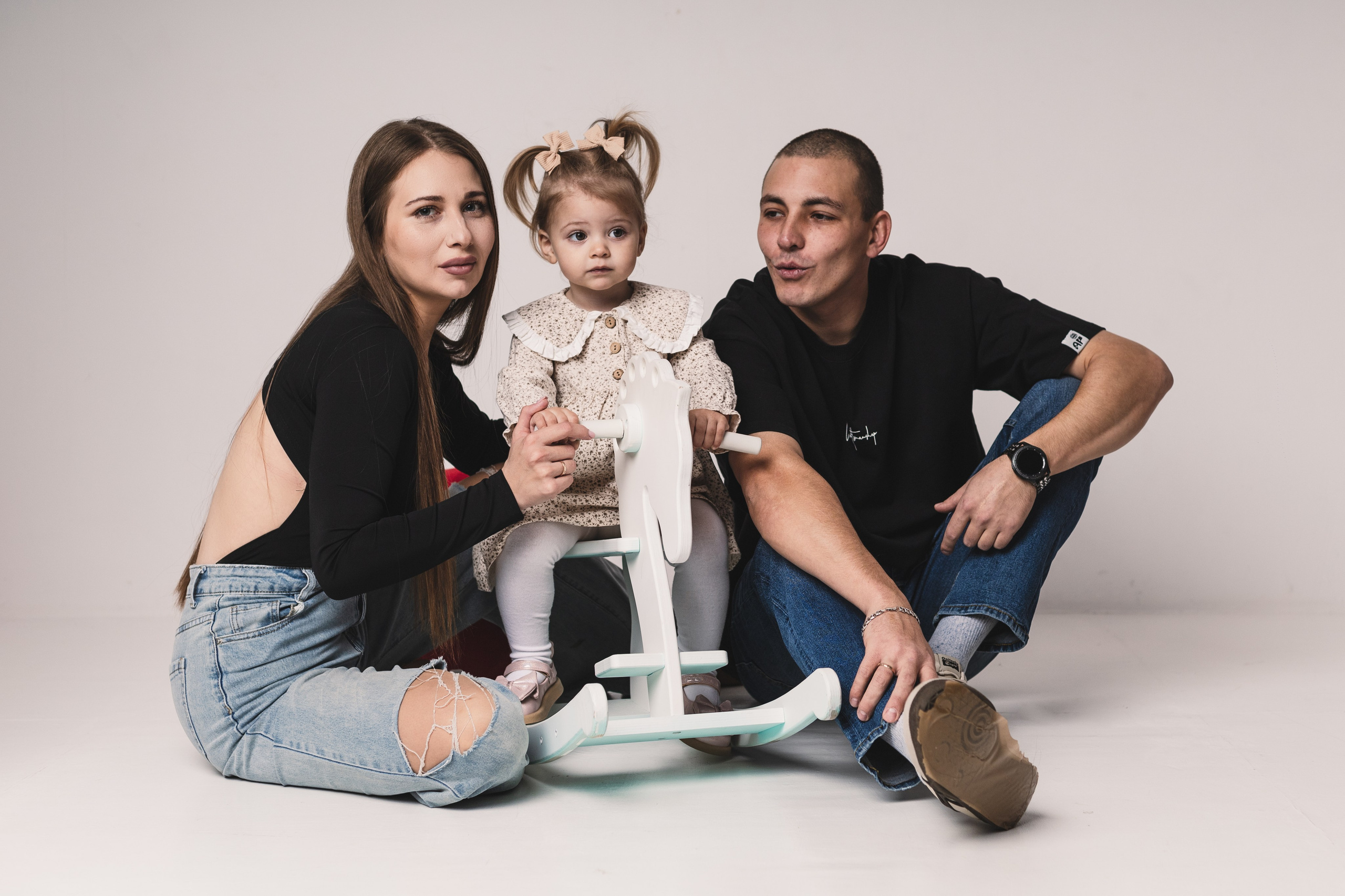 Алексей, Татьяна и Милана. Фотограф, Таганрог, Руслан Степущенко