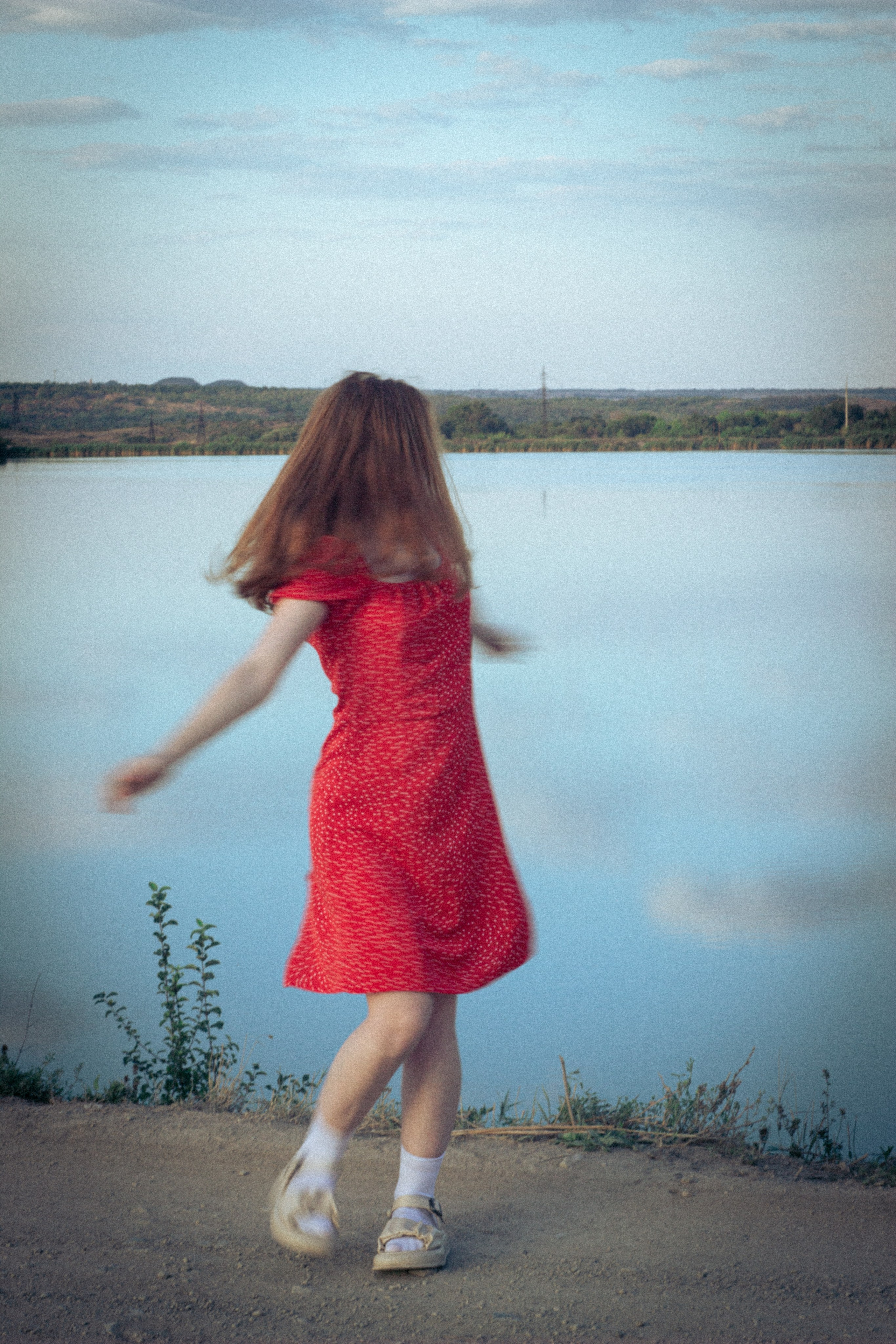 Платье в горошек. • Фотограф Александра Светозар Алчевск •