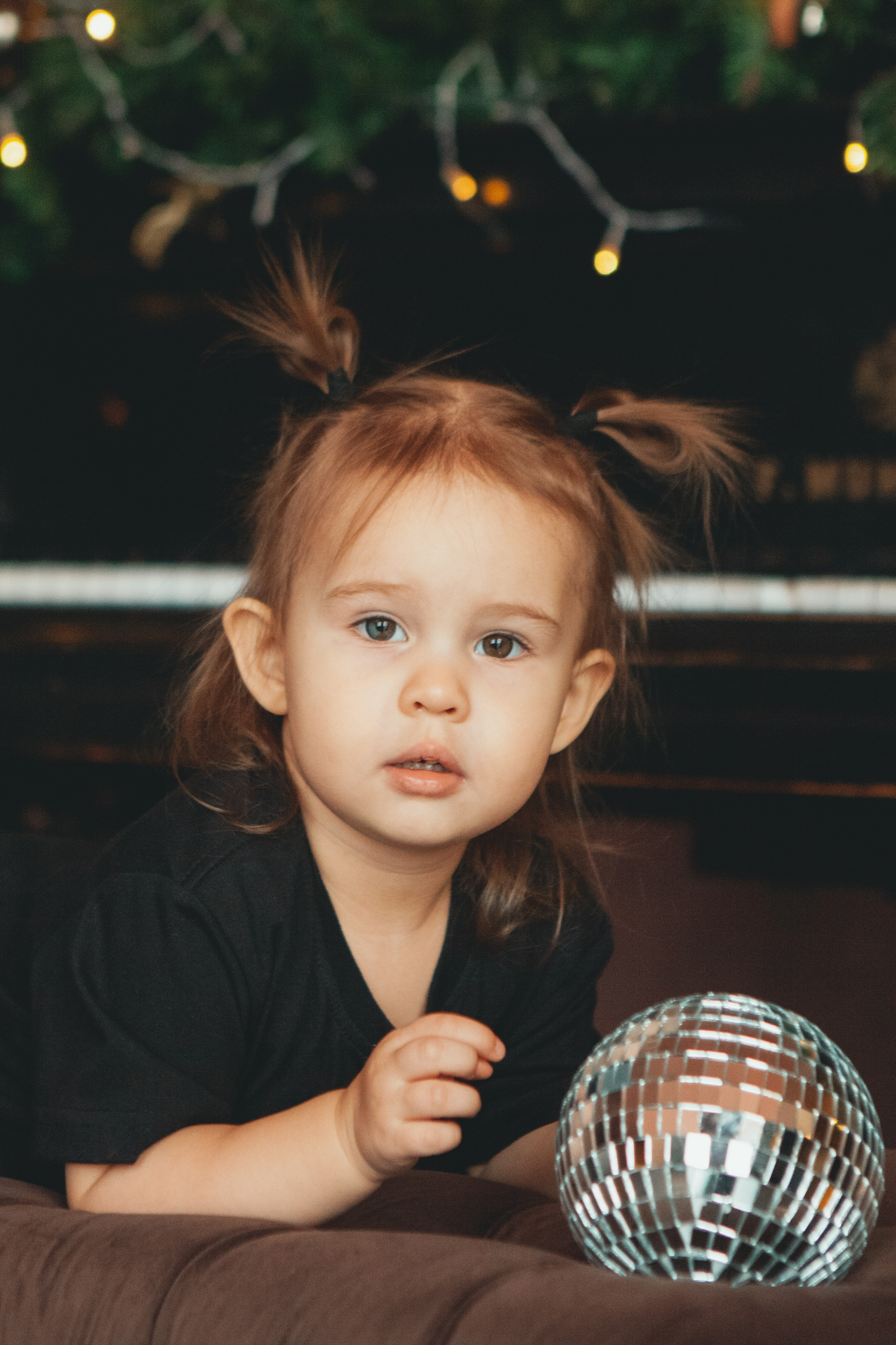 Новогодняя семейная фотосессия в студии. Фотограф Ольга Ефремова