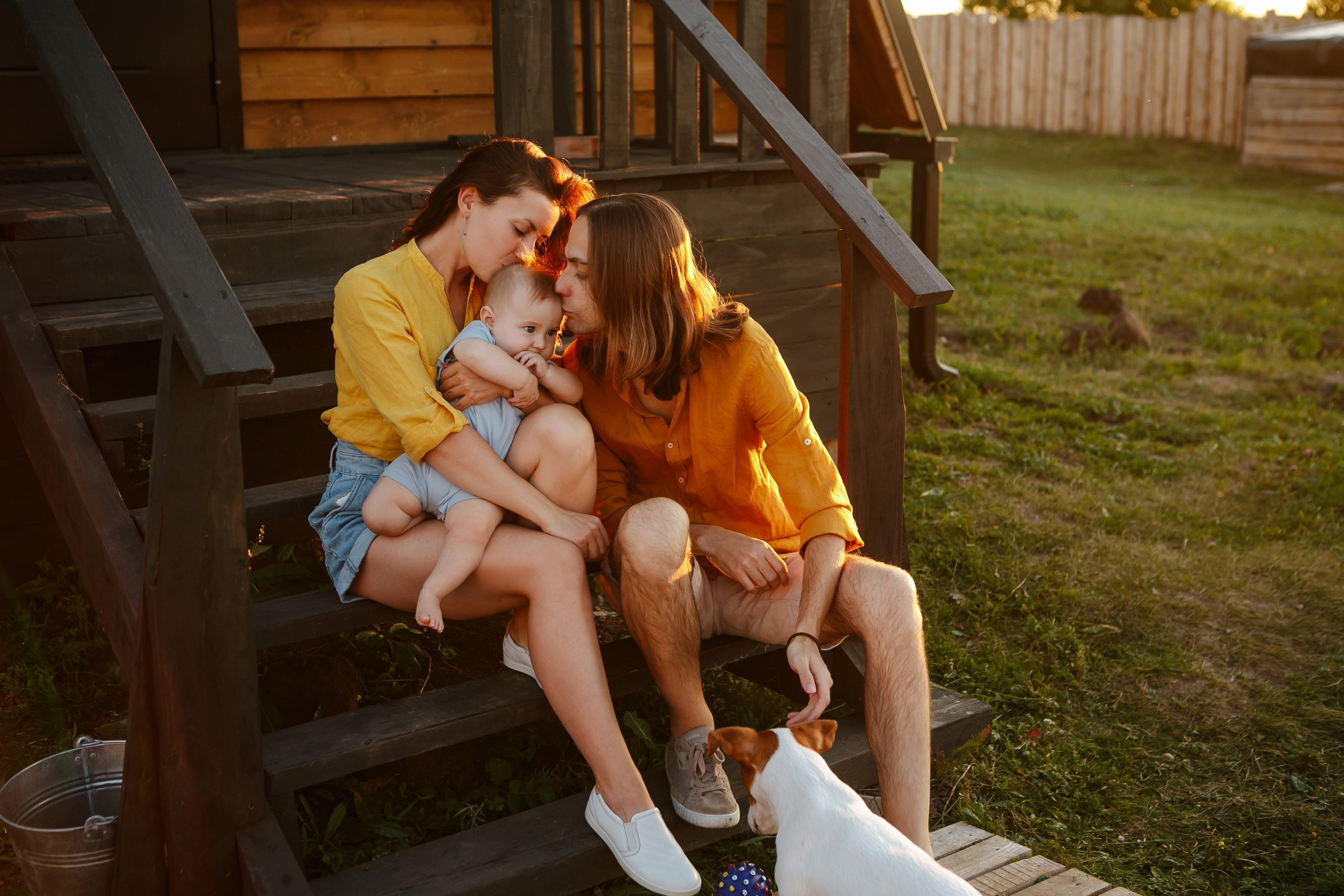 Семья. Фотограф Александра Рышкова