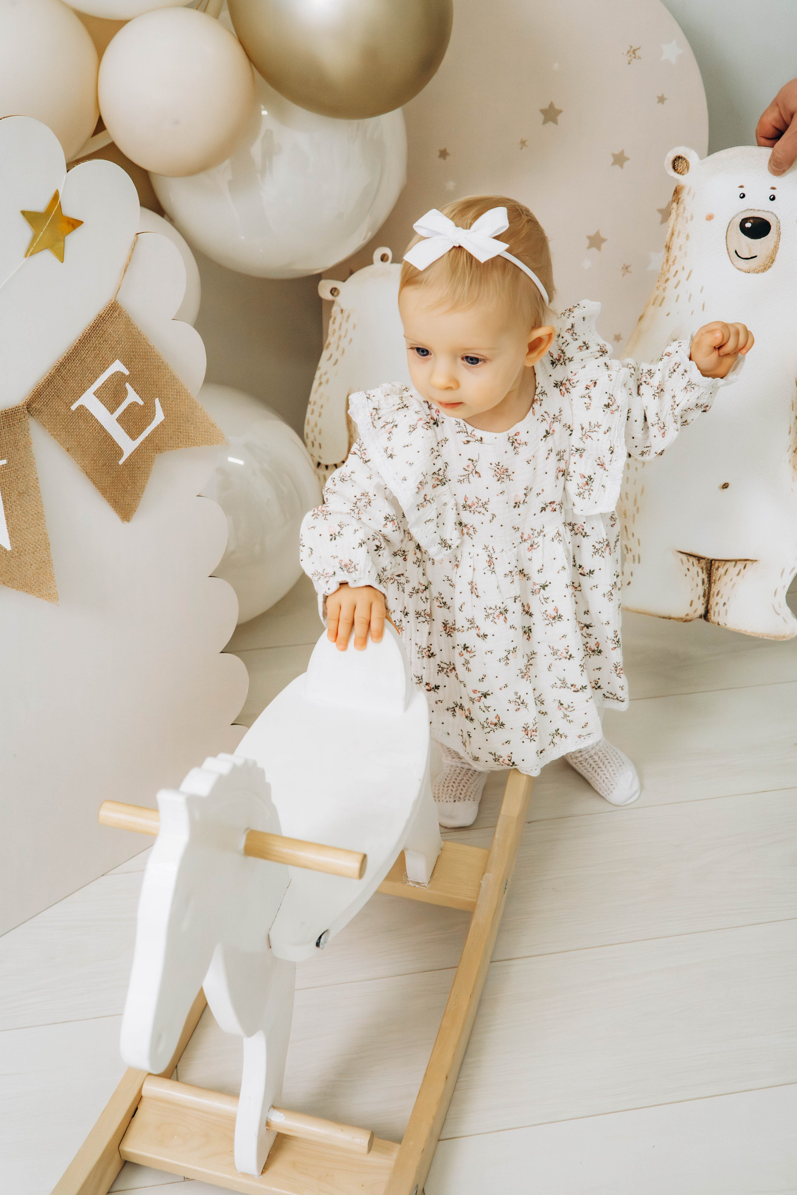 Съемка на годик малышки. Студия «LuLu». Фотограф Москва Валерия Веденина